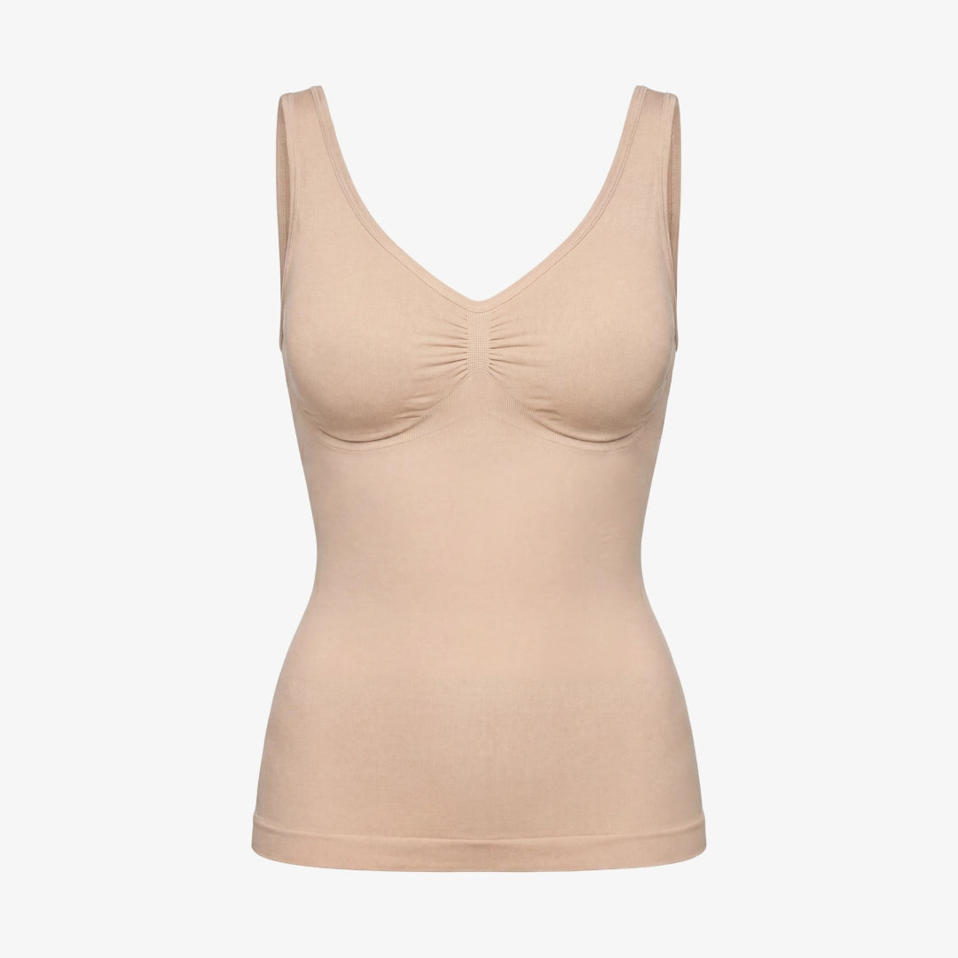 Shaping Tank Top | Beige – 9