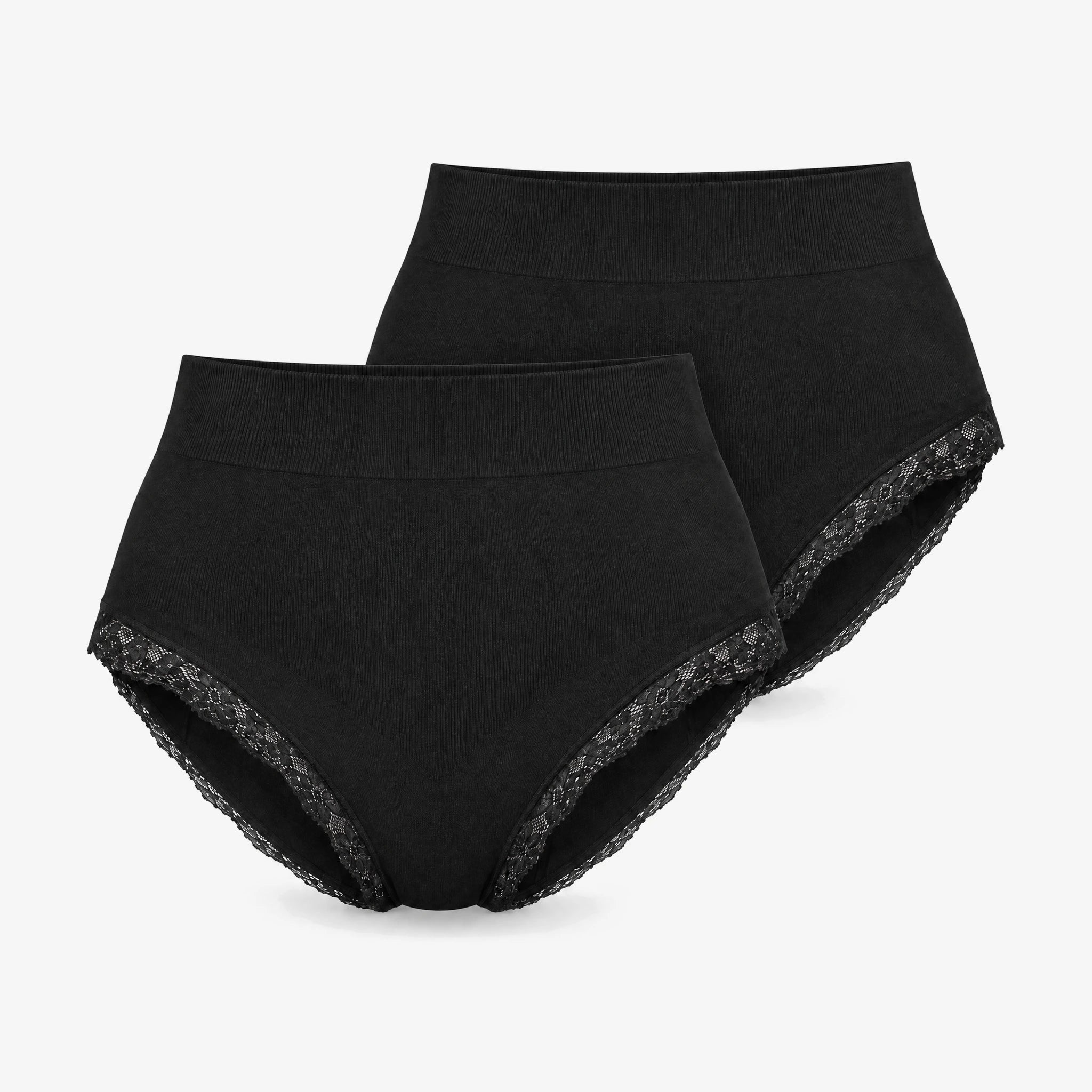 Shaping Taillenslip mit Spitze | Schwarz – 14