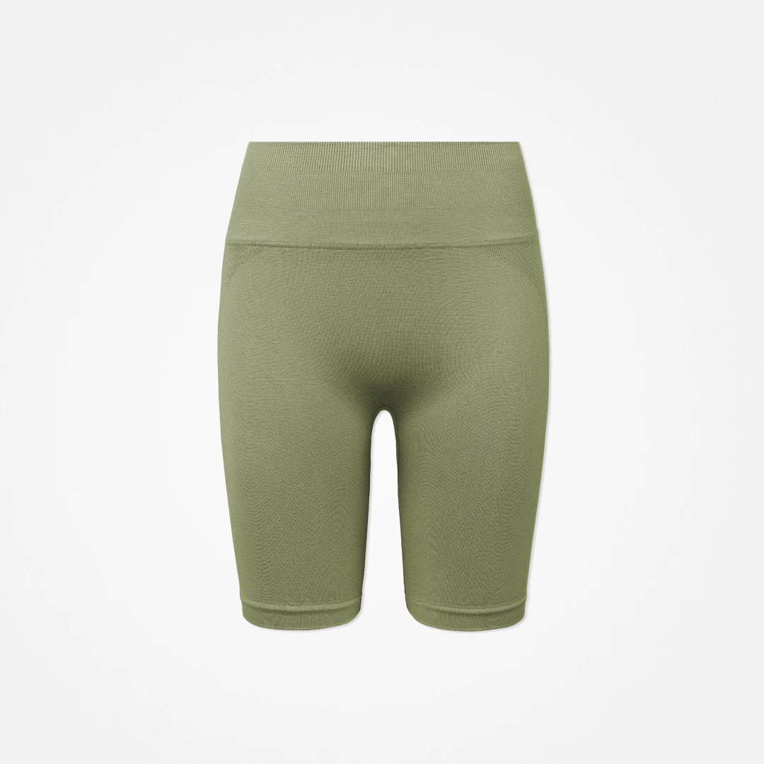 Radlerhose Seamless Damen | Hellgrün – 11