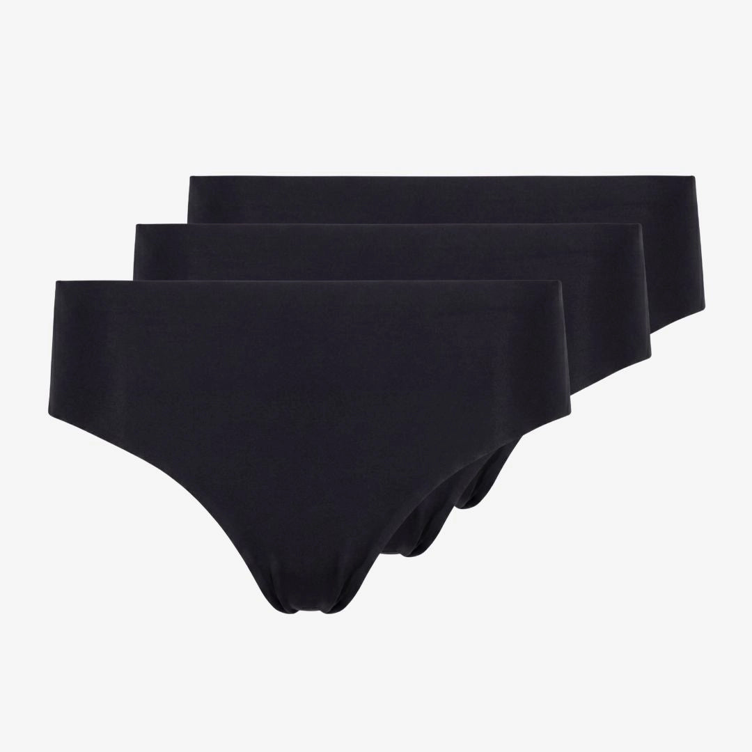 Microfiber High Waist Seamless Tanga | Schwarz – 11