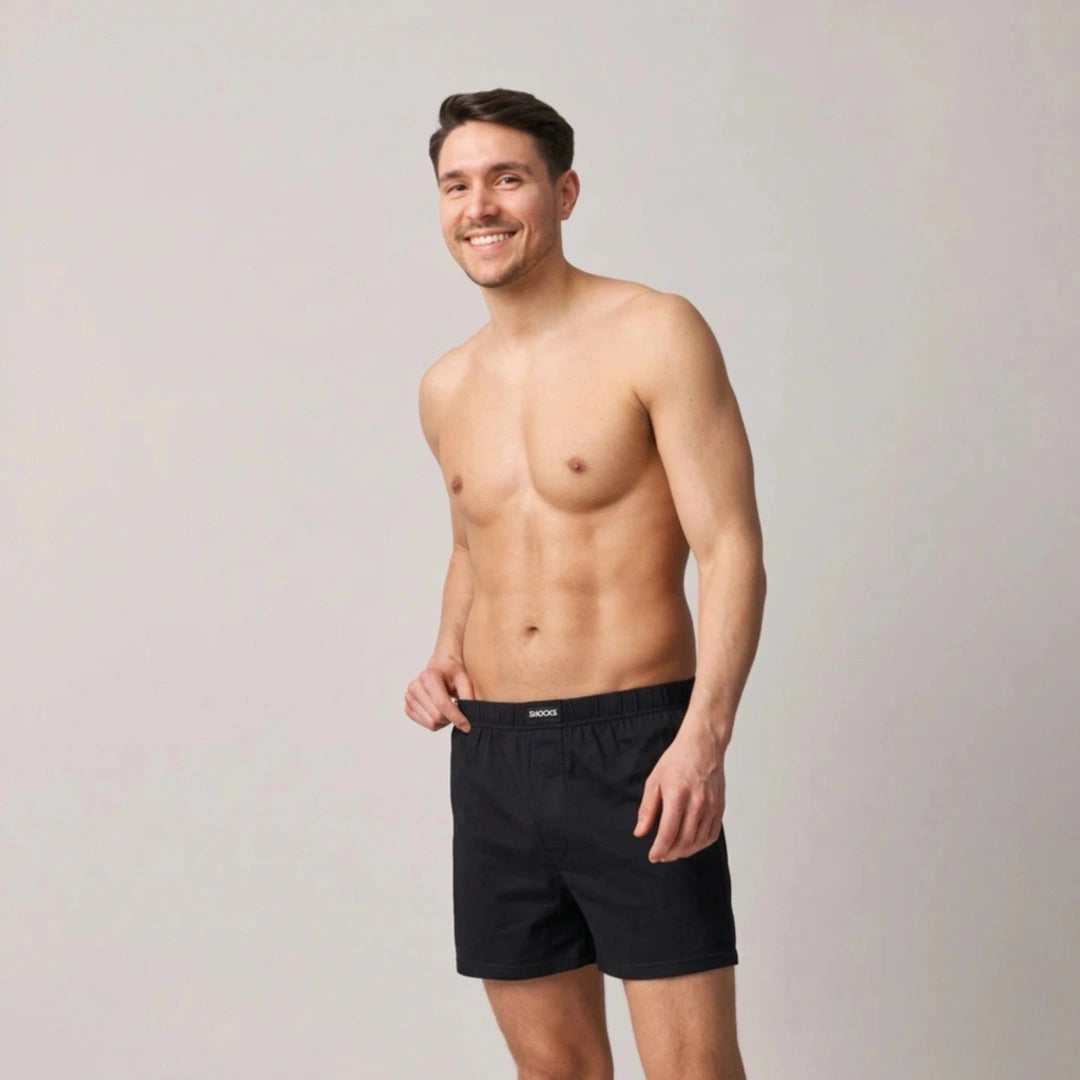 American Boxershorts Jersey | Schwarz – 5
