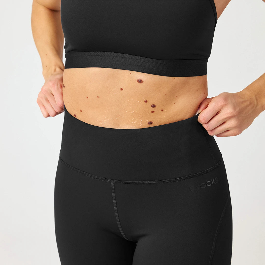 High Waist Leggings | Schwarz – 2