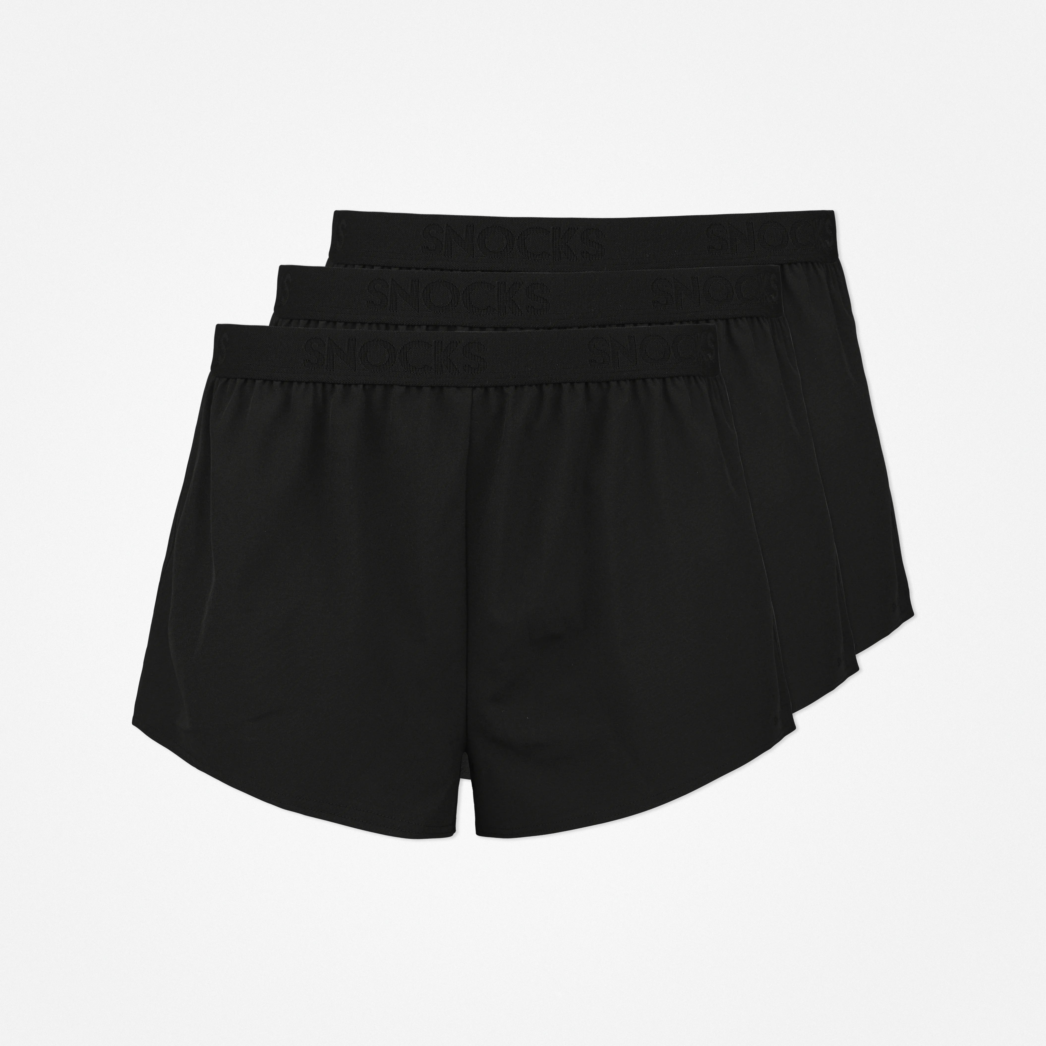 Kurze Laufshorts Damen | Schwarz – 14