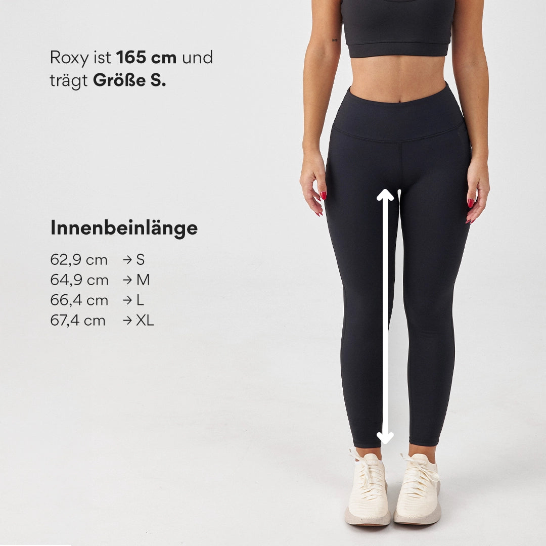 Thermoleggings Damen | Schwarz – 9