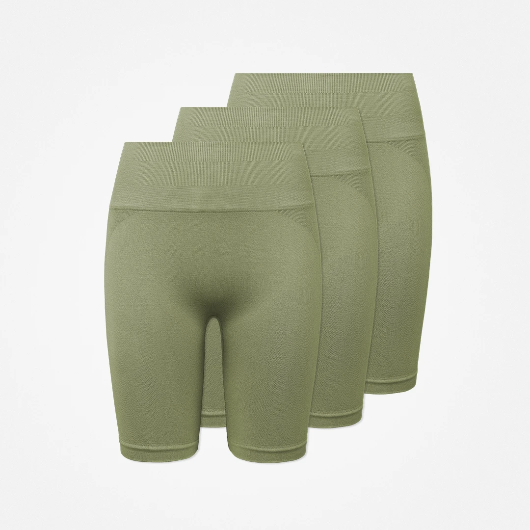 Radlerhose Seamless Damen | Hellgrün – 13