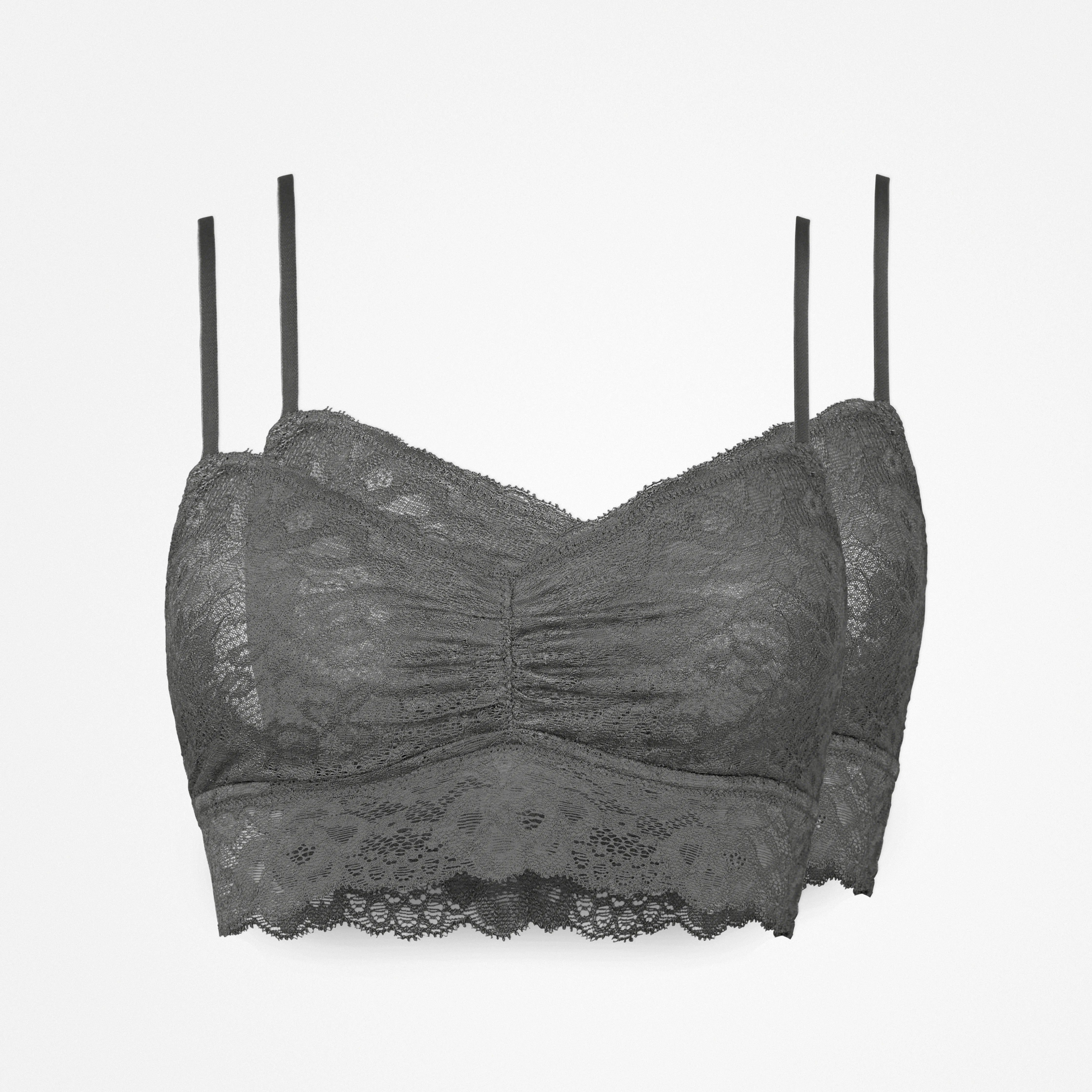 Spitzen-BH | Grau – 12