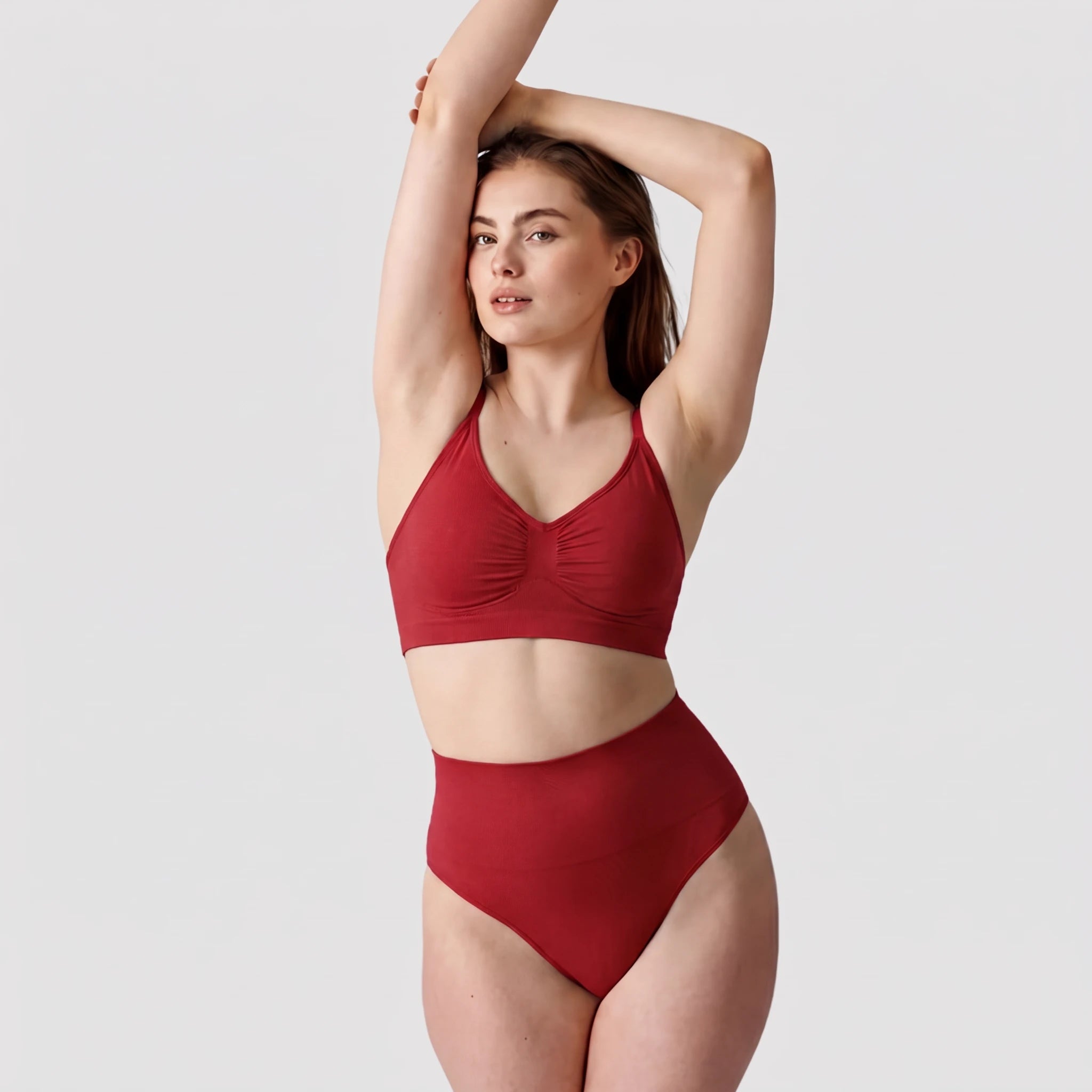 Shaping BH mit Spaghettiträgern | Classic Red – 8