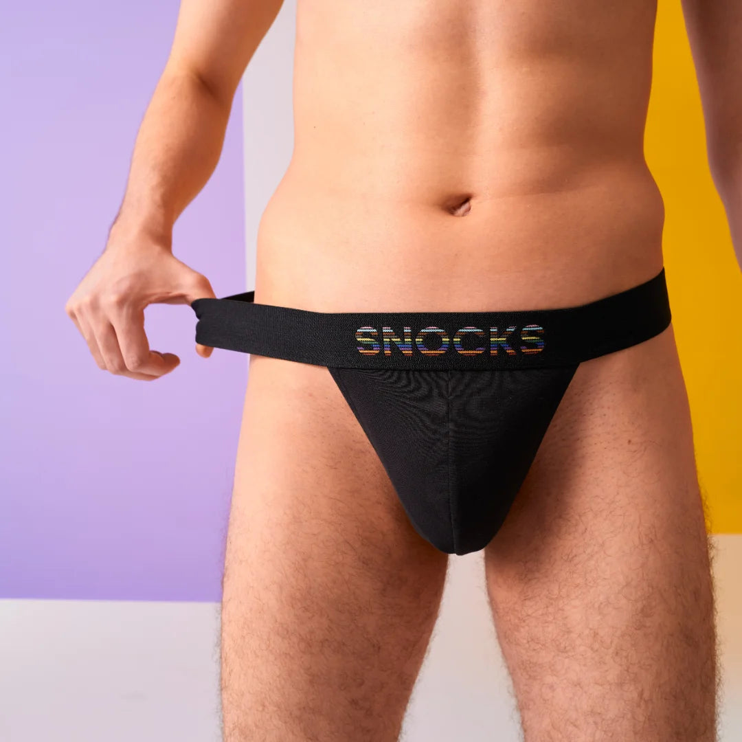 Männer Tanga Pride | Schwarz (Pride) – 3