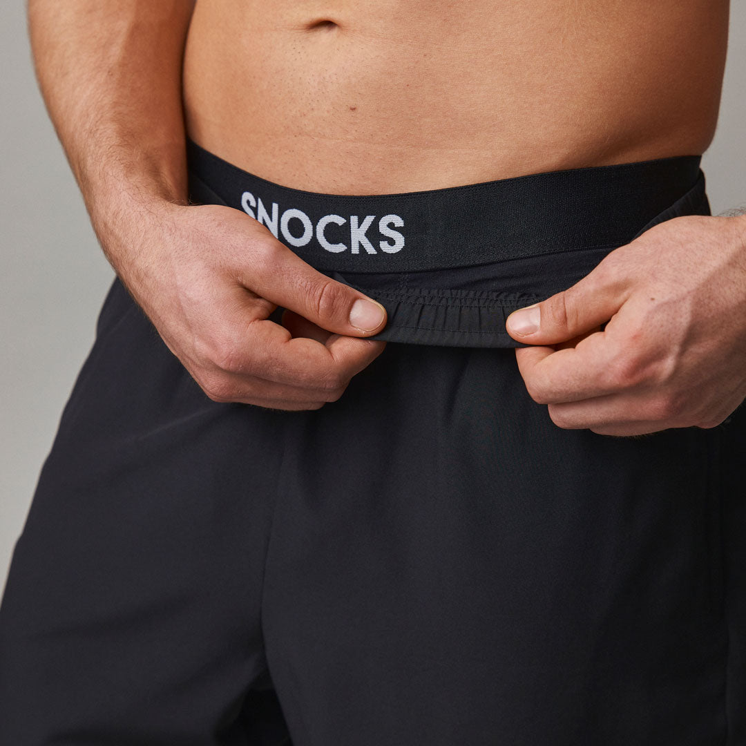 Kurze Sporthose Herren | Schwarz – 3
