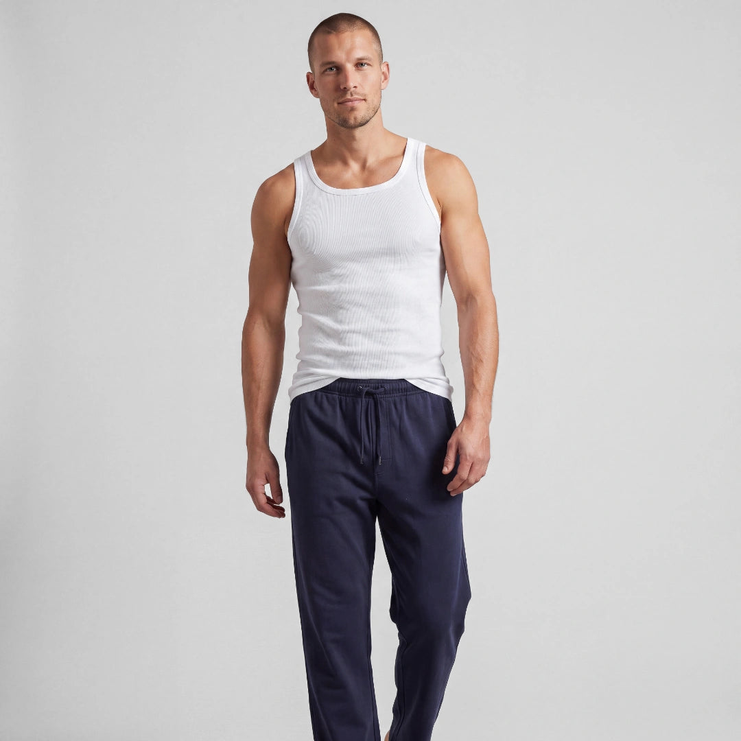 Schlafanzug Set Herren lang | Dunkelblau – 9