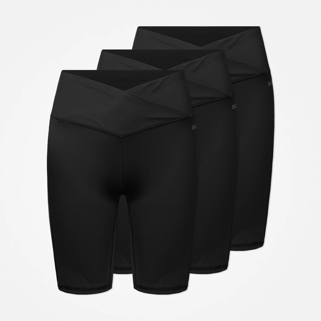 Radlerhose Damen V Cross | Schwarz – 14