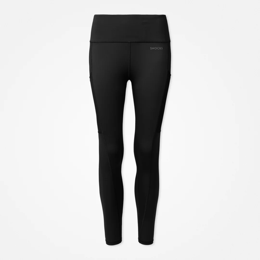 Leggings mit Tasche | Schwarz – 13