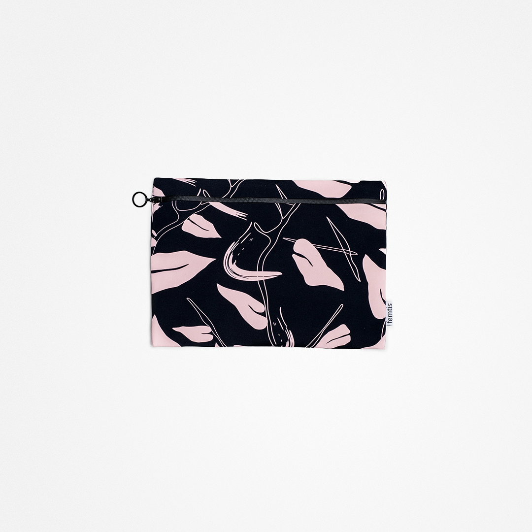 SNOCKS x femtis Wetbag klein -  wasserdichte Tasche  | Pflanzenmuster – 2