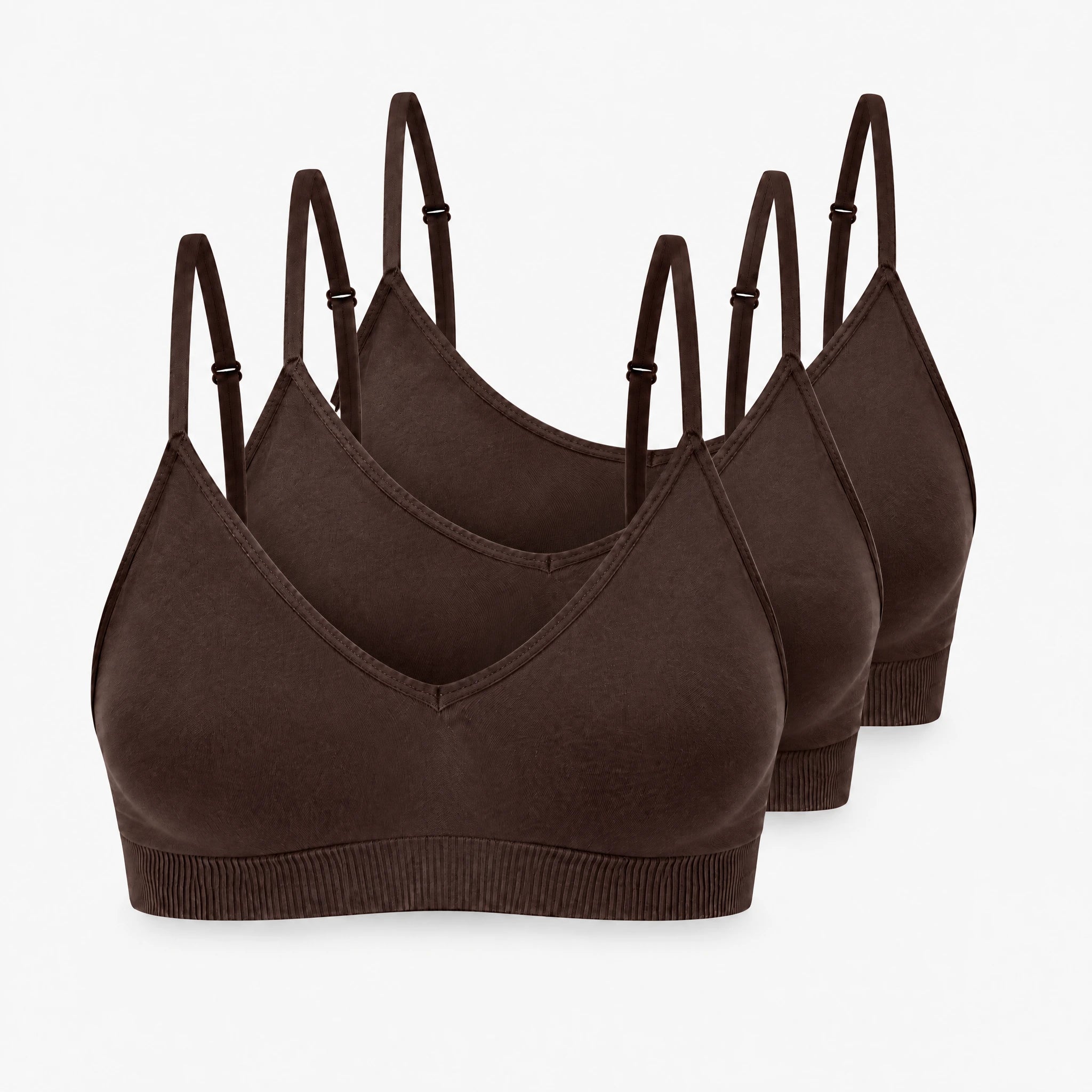 Seamless Triangel Bralette | Coffee Bean – 12