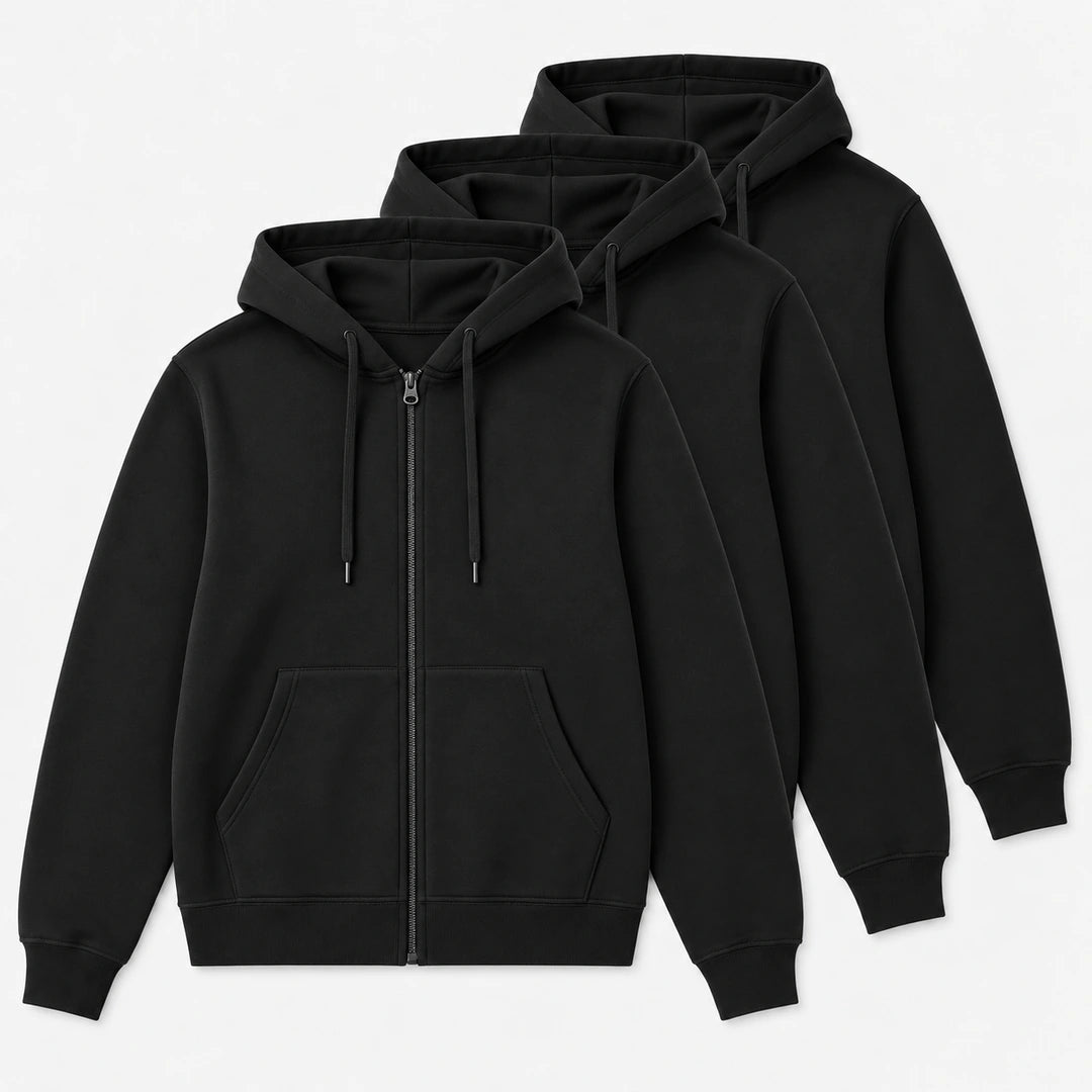 Sweatjacke Herren | Schwarz – 12