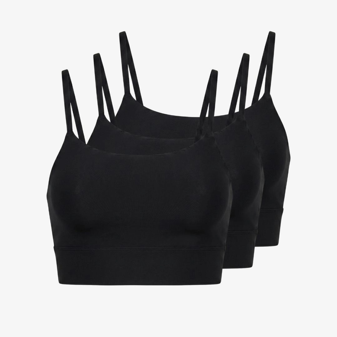 Microfiber Seamless Bralette | Schwarz – 13