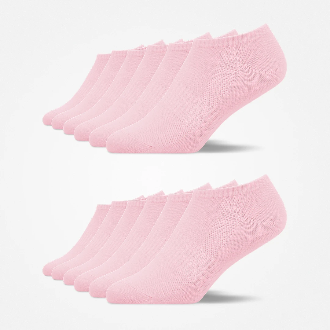 Kinder Sneaker Socken | Rosa – 9