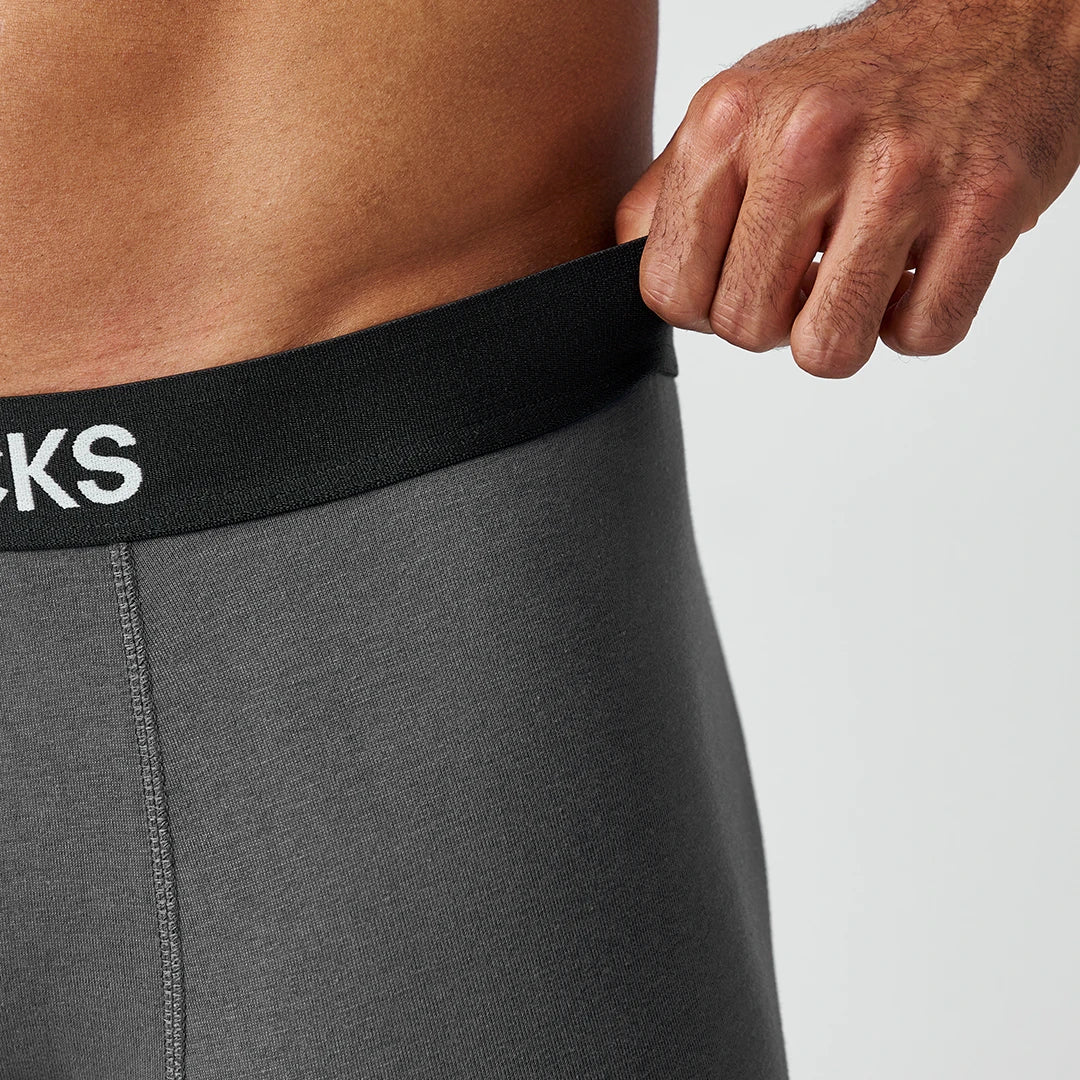 Lange Boxershorts | Mix (Schwarz/Grau/Dunkelblau) – 5