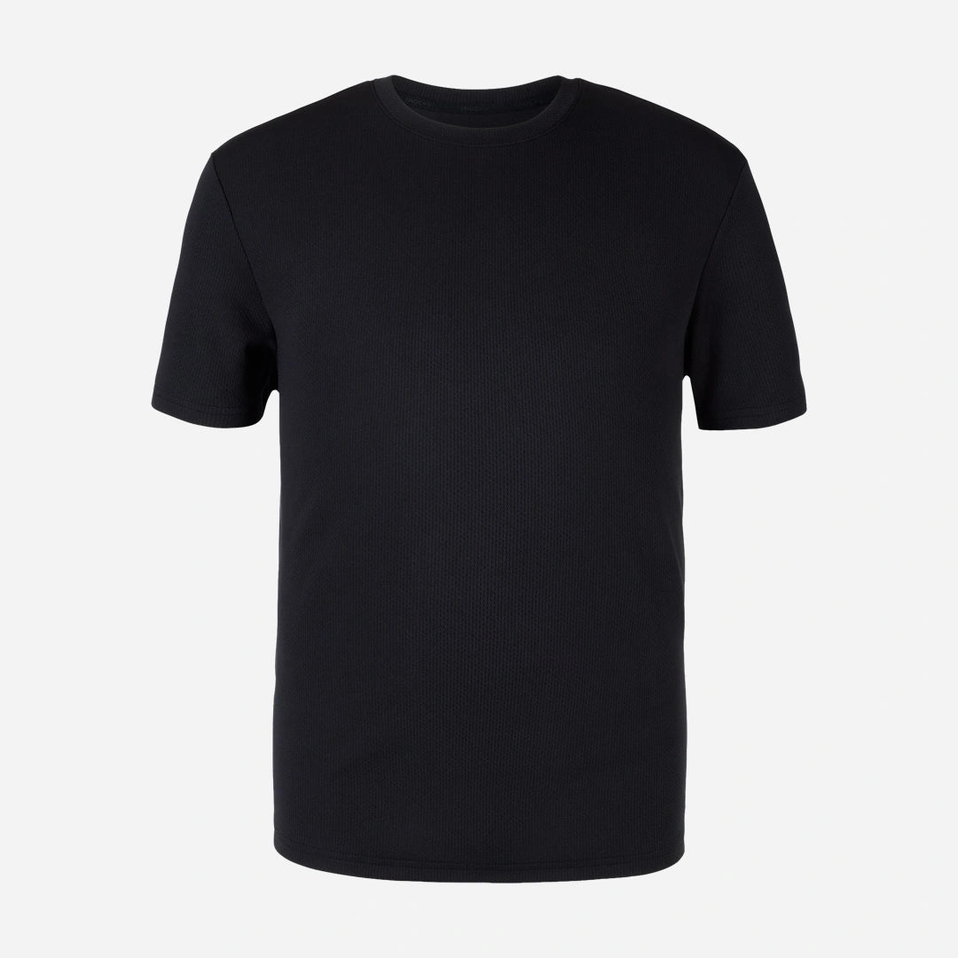 Trainingsshirt Allover Mesh Herren | Schwarz – 9