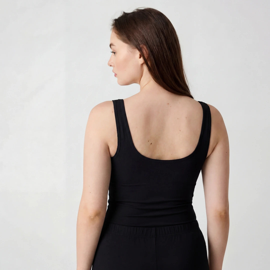 Shaping Tank Top | Schwarz – 5