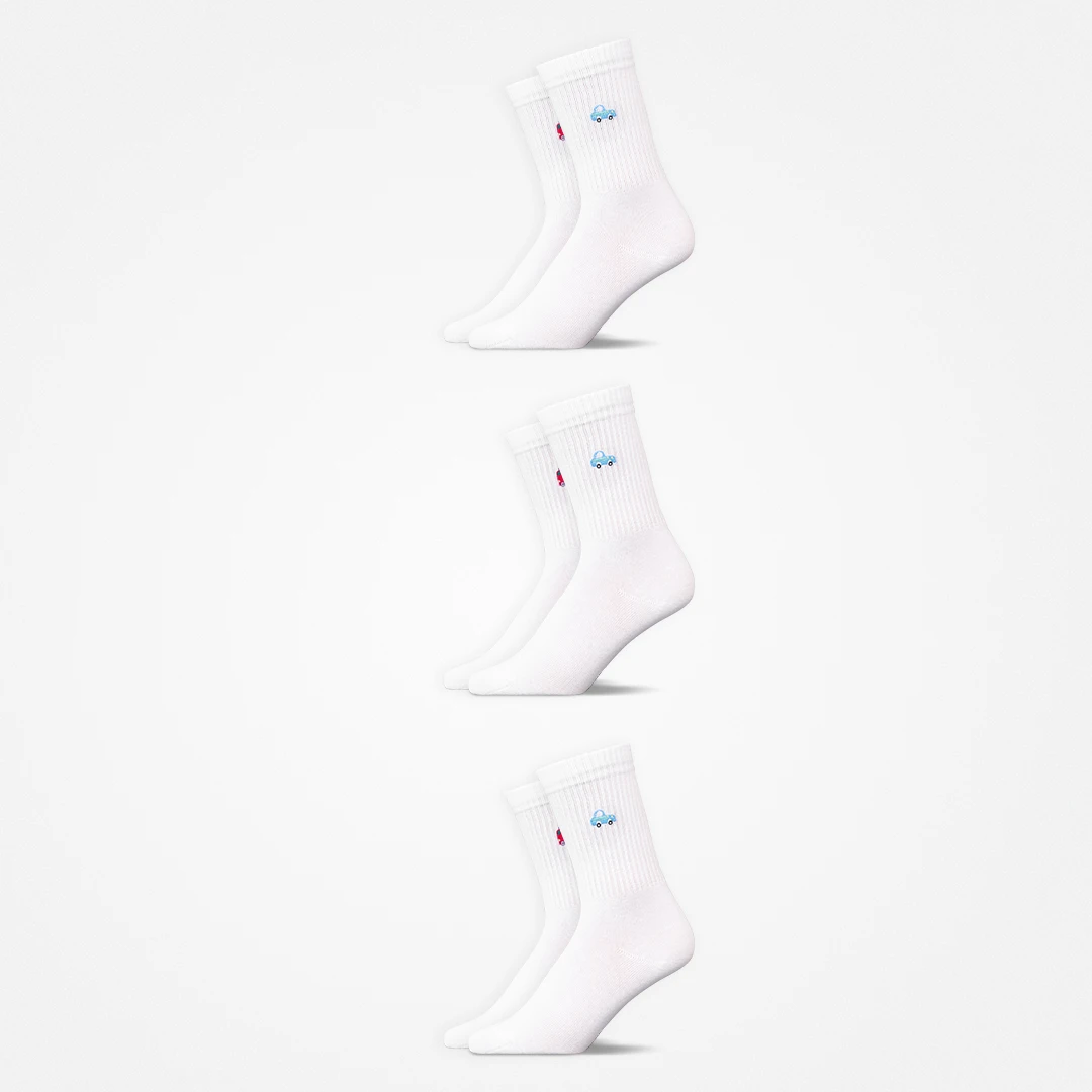 Kinder Tennissocken | Mix (Polizei + Feuerwehr) – 10