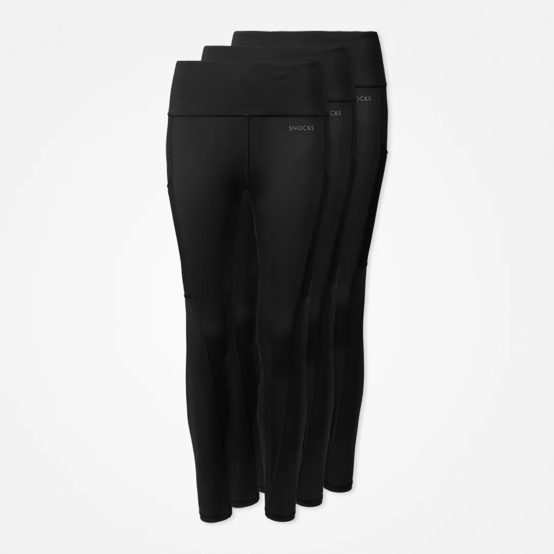 Leggings mit Tasche | Schwarz – 15