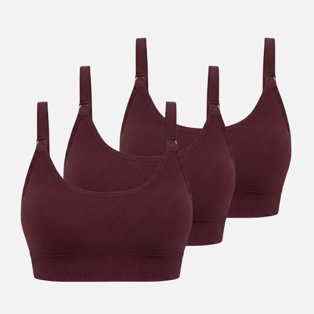 Umstands-BH Seamless | Dunkelrot – 11