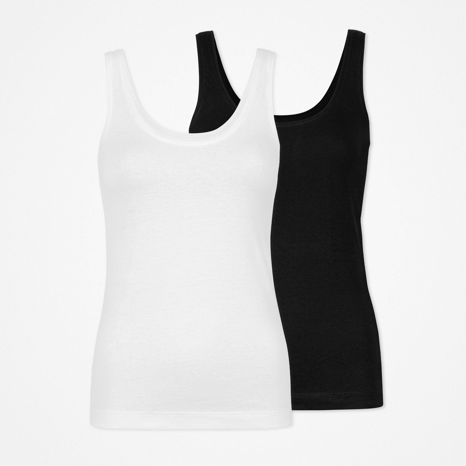 Damen Tank Tops | Schwarz-Weiß – 10
