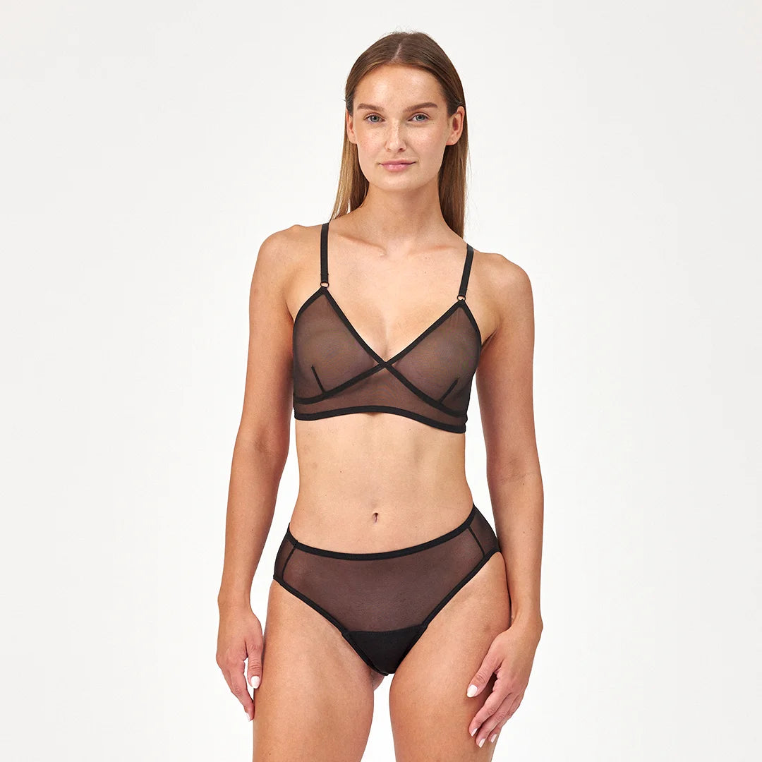SNOCKS x femtis - Bra Ruby | Schwarz – 3