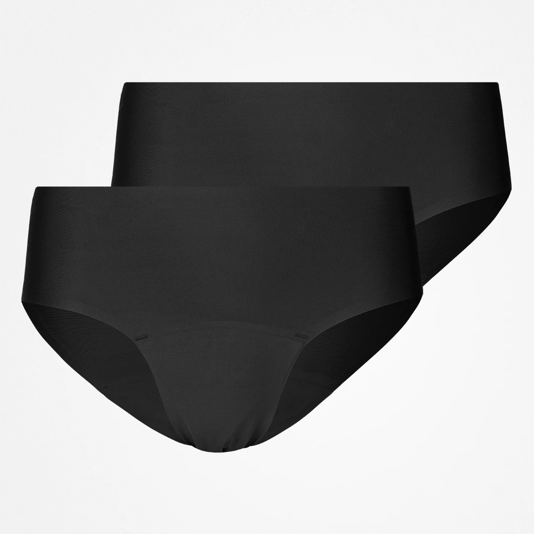 SNOCKS x femtis Period Panty - NOLA Seamless | Schwarz – 7