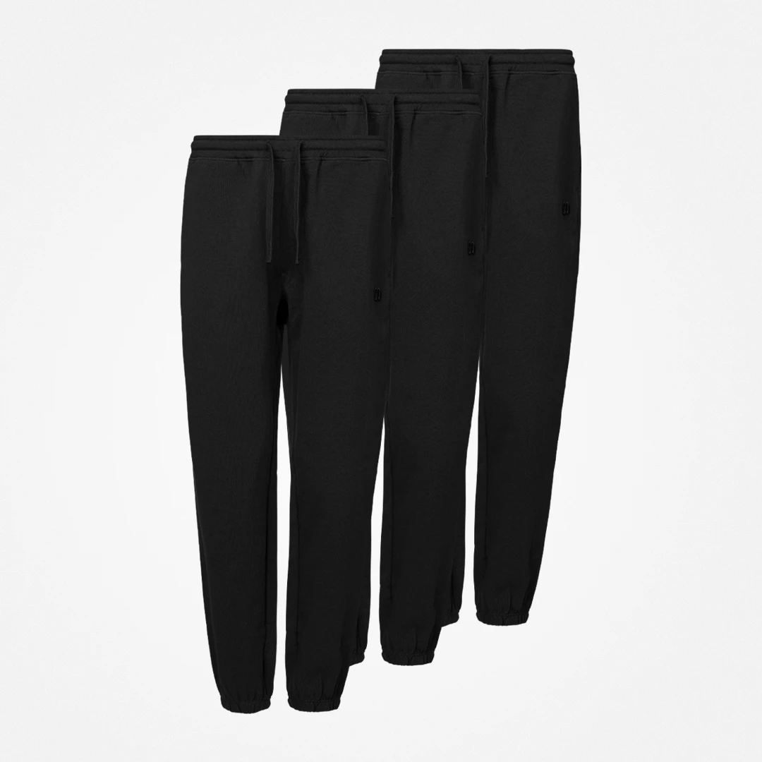 Sweatpants Loose Fit Herren | Schwarz – 8