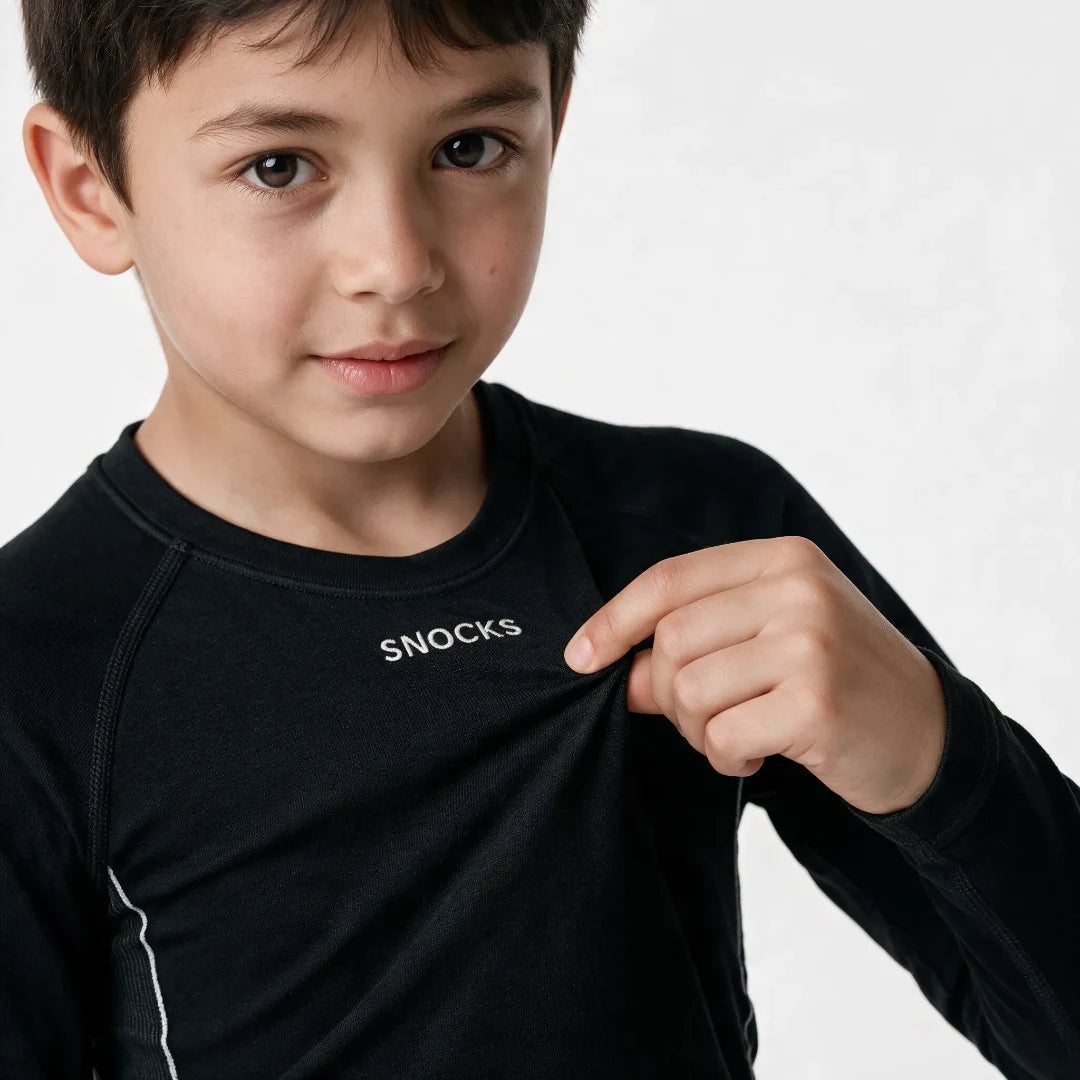 Thermounterwäschen Set Kinder | Dunkelrot – 7