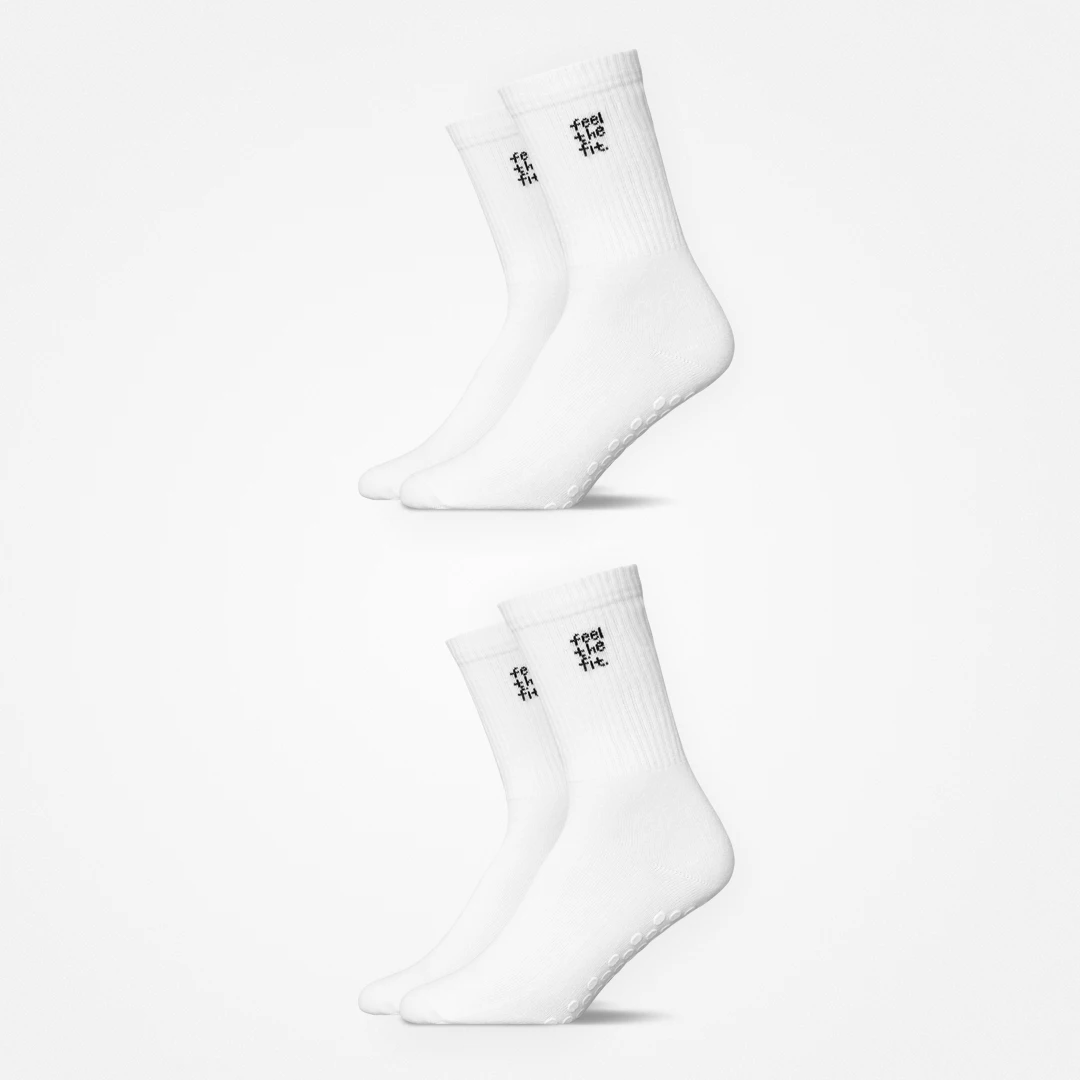 Pilates Socken | Weiß – 10