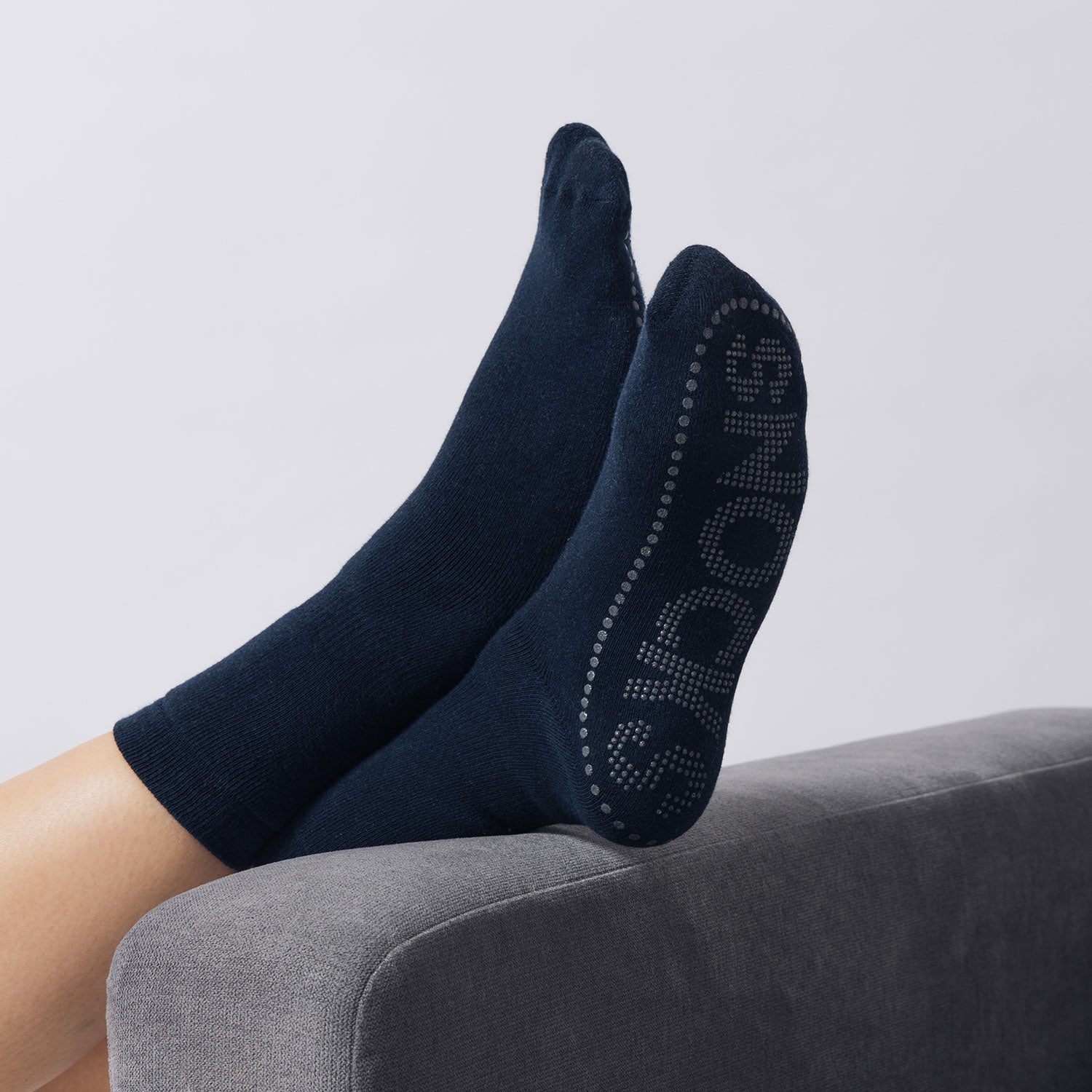 Anti-Rutsch Socken | Grau (SNOCKS) – 5