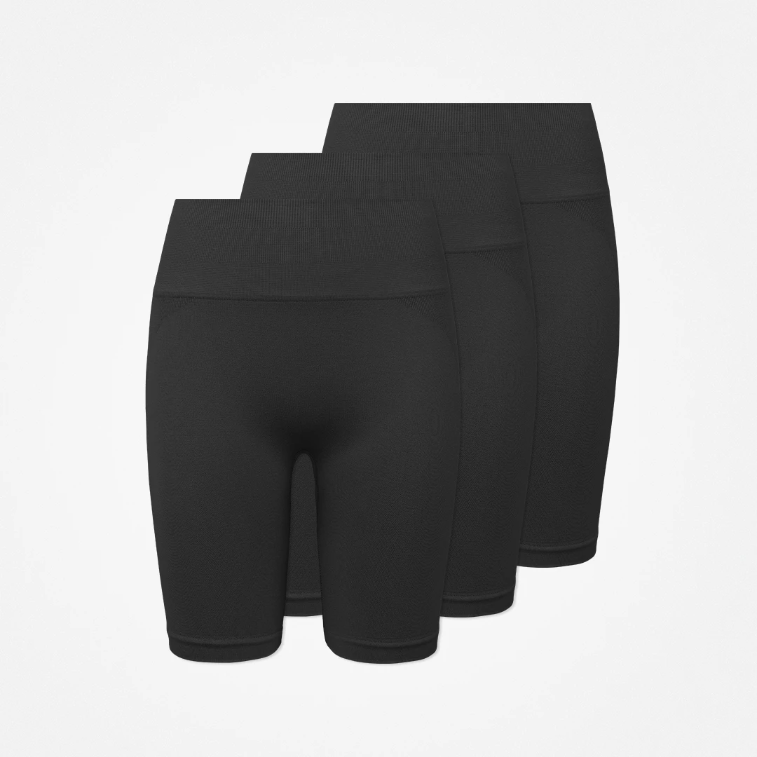 Radlerhose Seamless Damen | Schwarz – 13