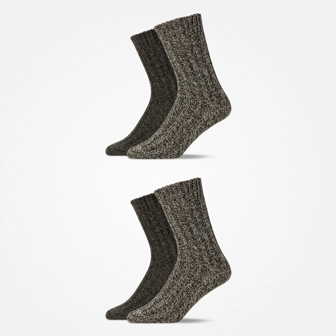 Norweger Socken | Mix (Olive) – 10