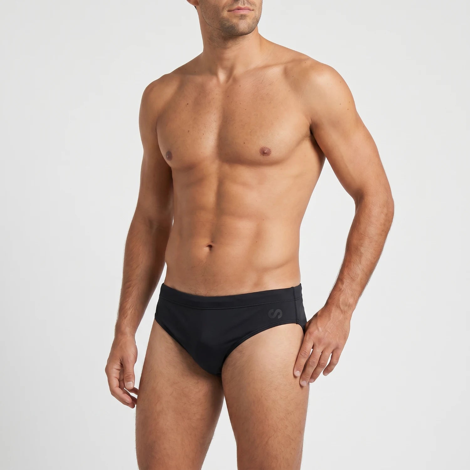 Badeslip Herren | Schwarz – 5