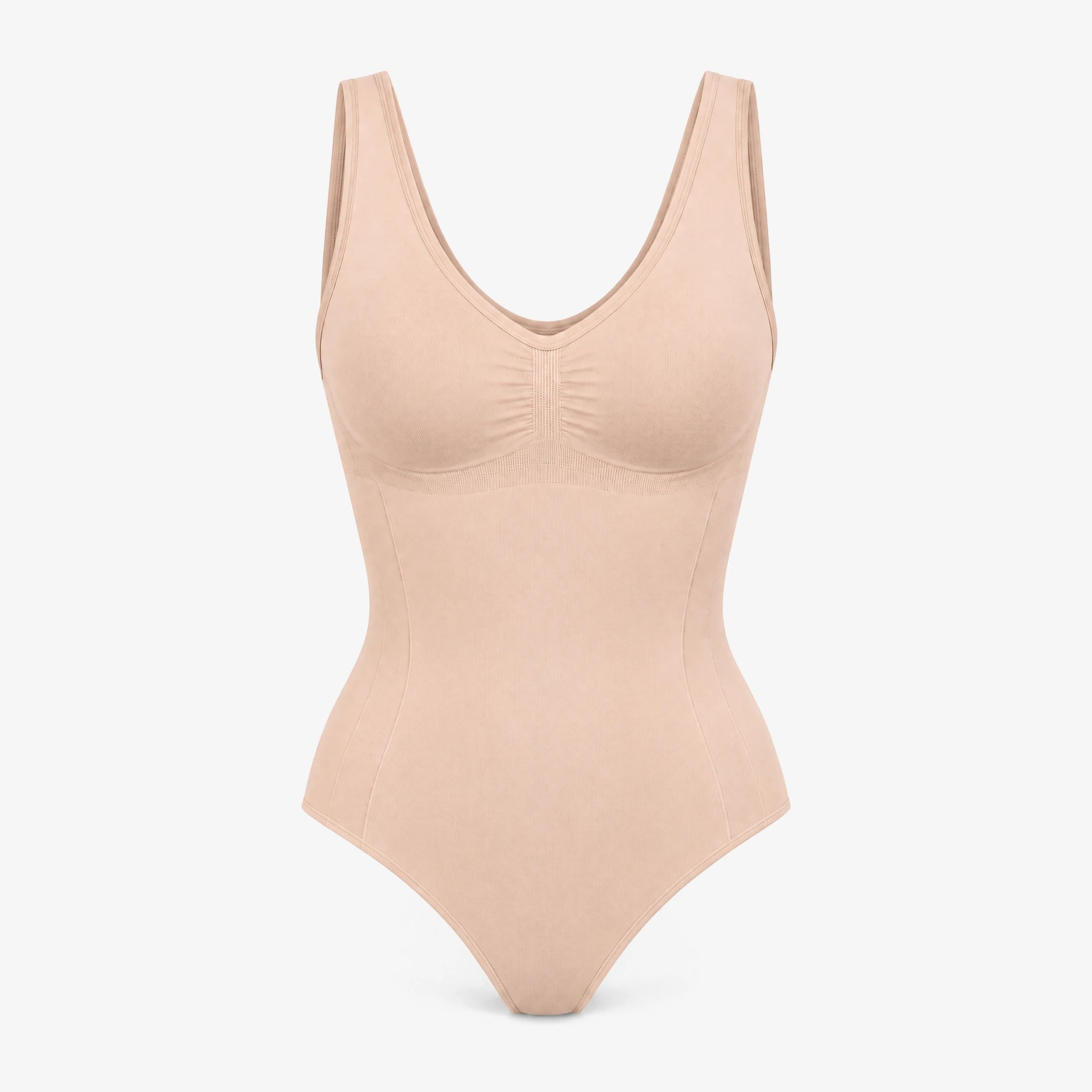Stark formender Shaping Body mit Cups | Beige