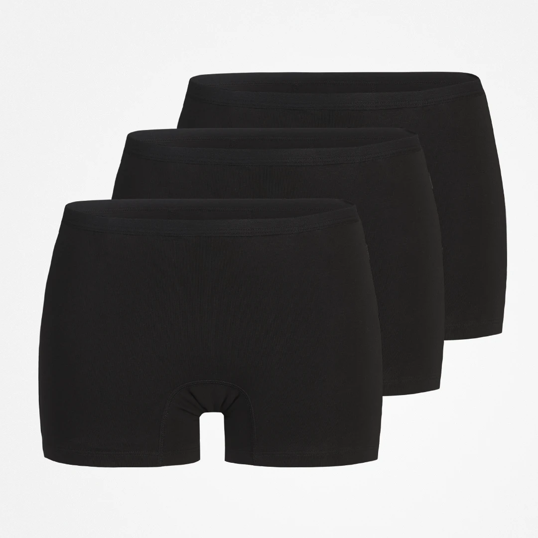 SNOCKS x femtis Period Panty - BLIX Shorts Period Stark  | Schwarz – 8
