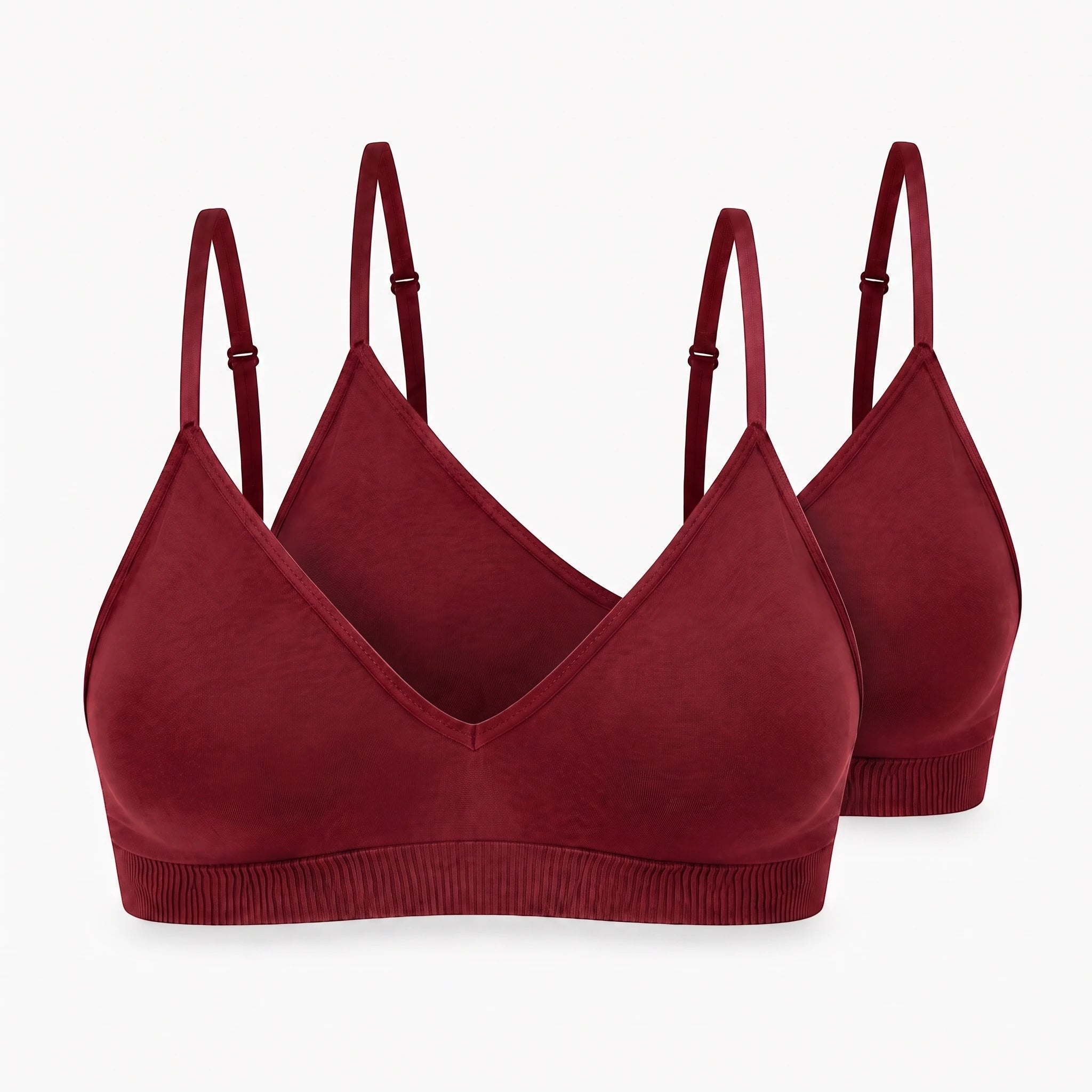 Seamless Triangel Bralette | Classic Red – 11