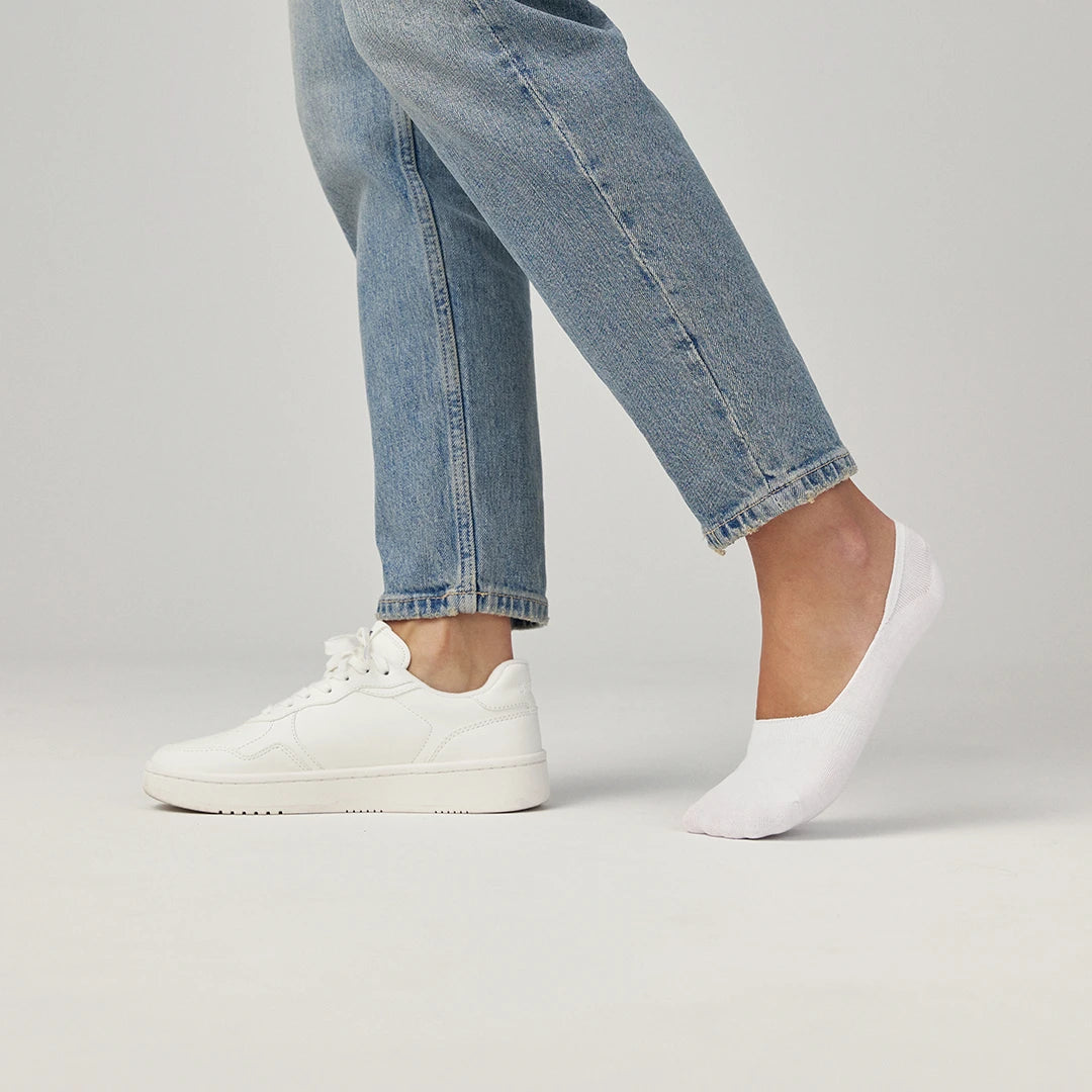 Mid Cut Füßlinge | Schwarz – 5