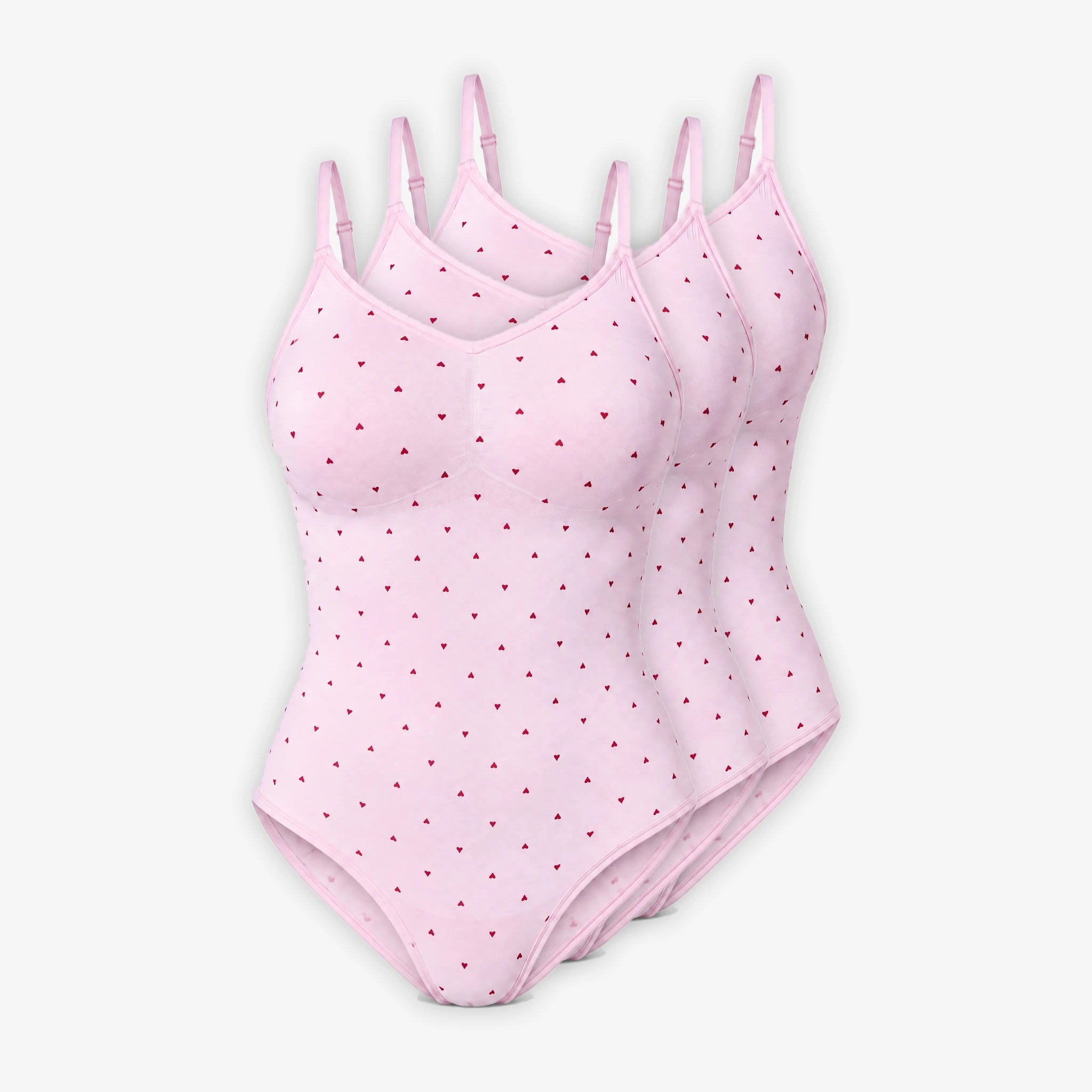 Shaping Body Slip Seamless | Rosa mit Herzchen – 11