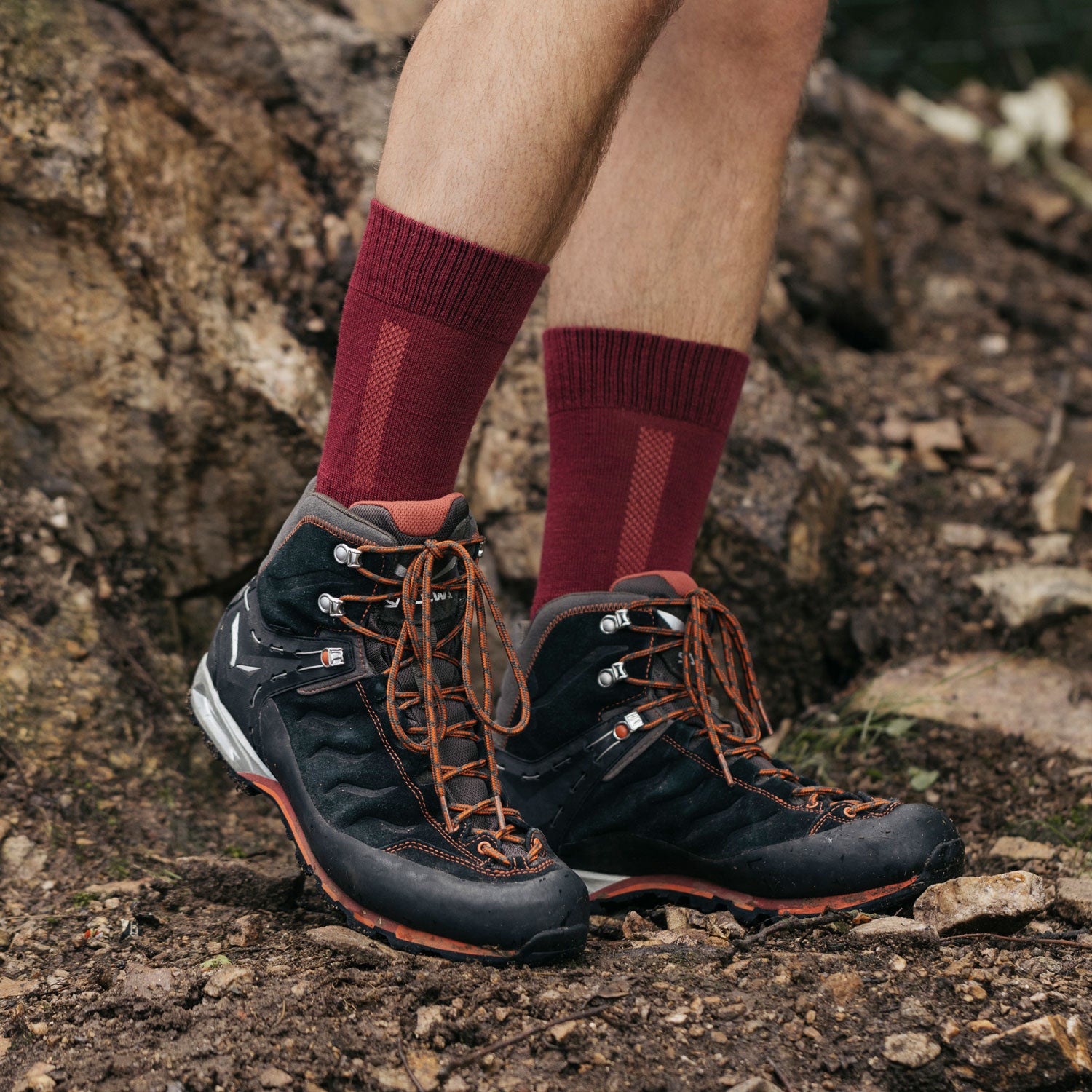 Wandersocken | Grau – 2