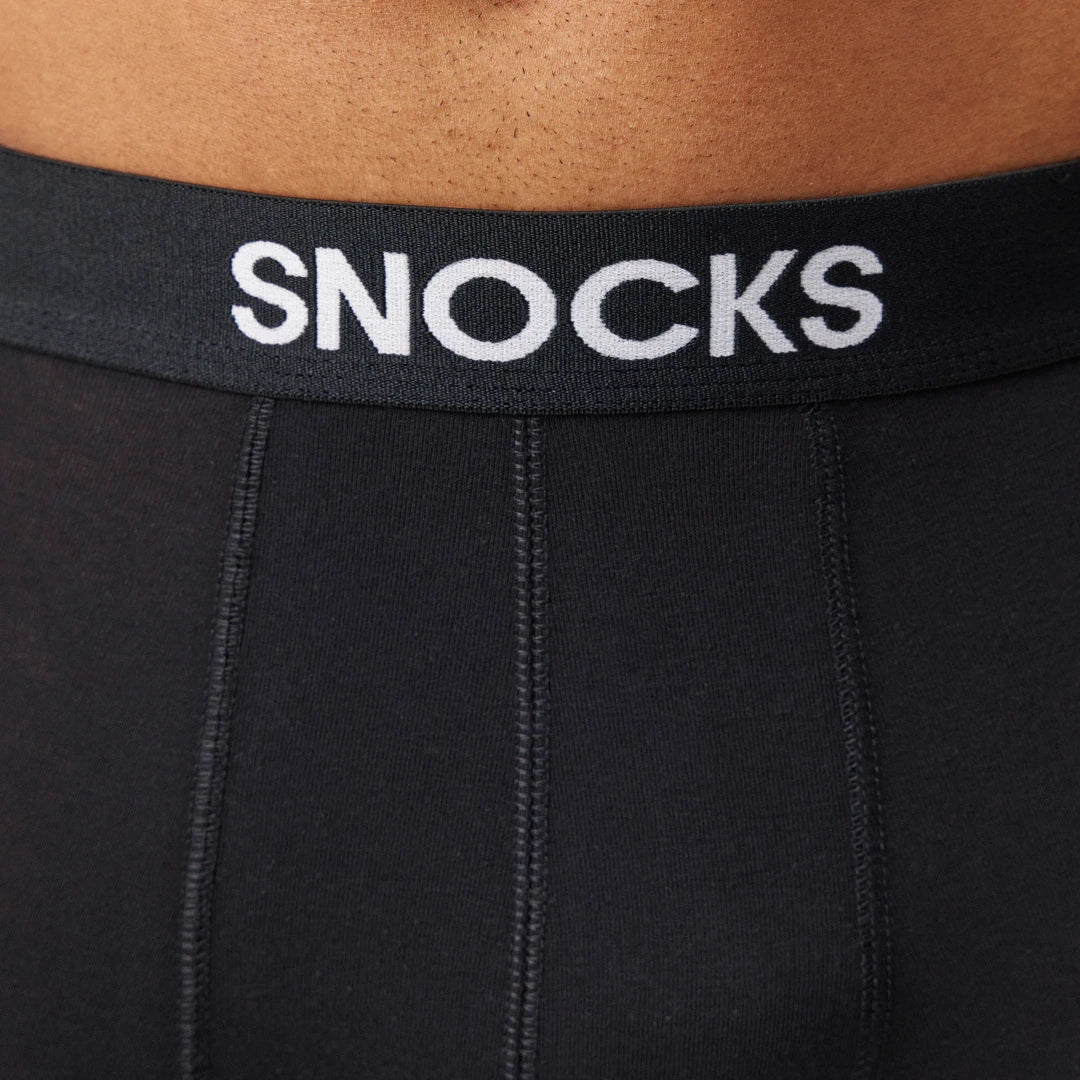Lange Boxershorts | Schwarz – 7