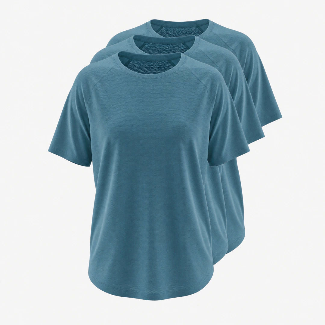 Sport Shirt Mesh Damen | Ocean Blue – 13