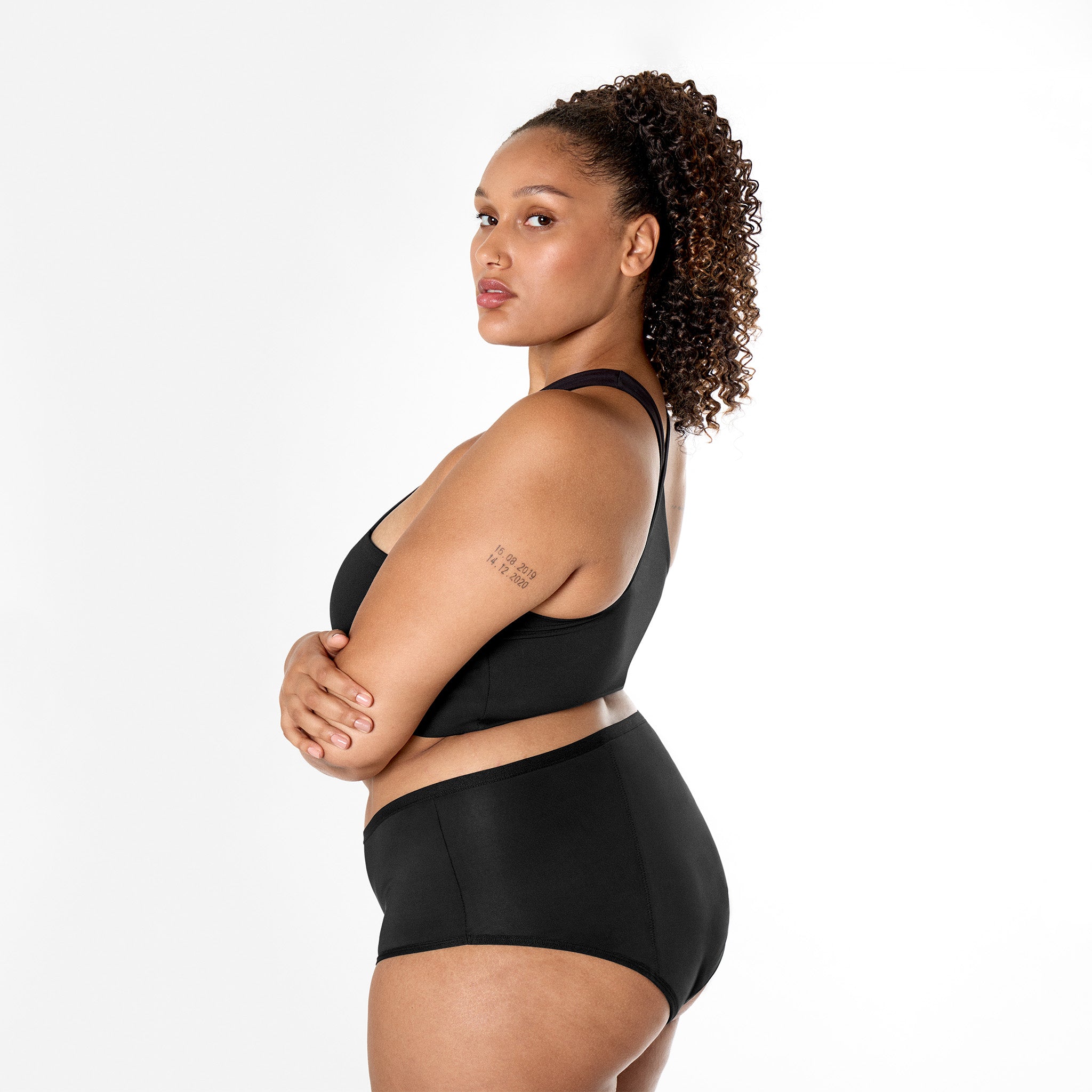 SNOCKS x femtis Period Panty - JULE Highwaist Ultra | Schwarz – 2