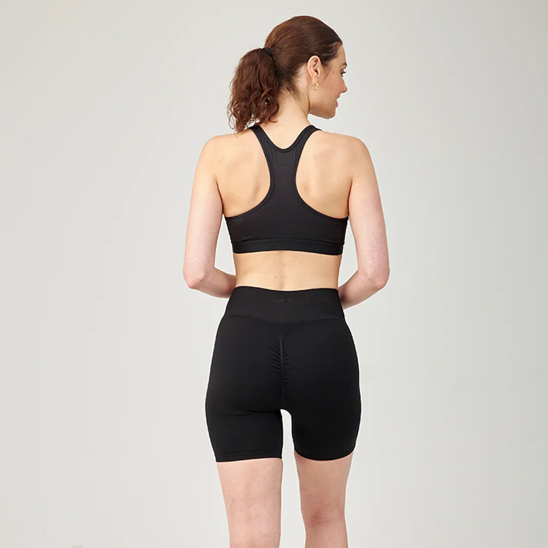 Booty Scrunch Shorts Damen | Schwarz – 3