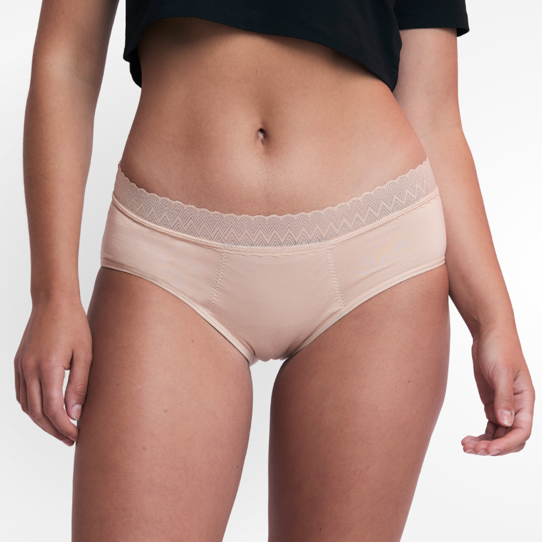 SNOCKS x femtis Period Panty - VIKA Hipster | Karamell – 3