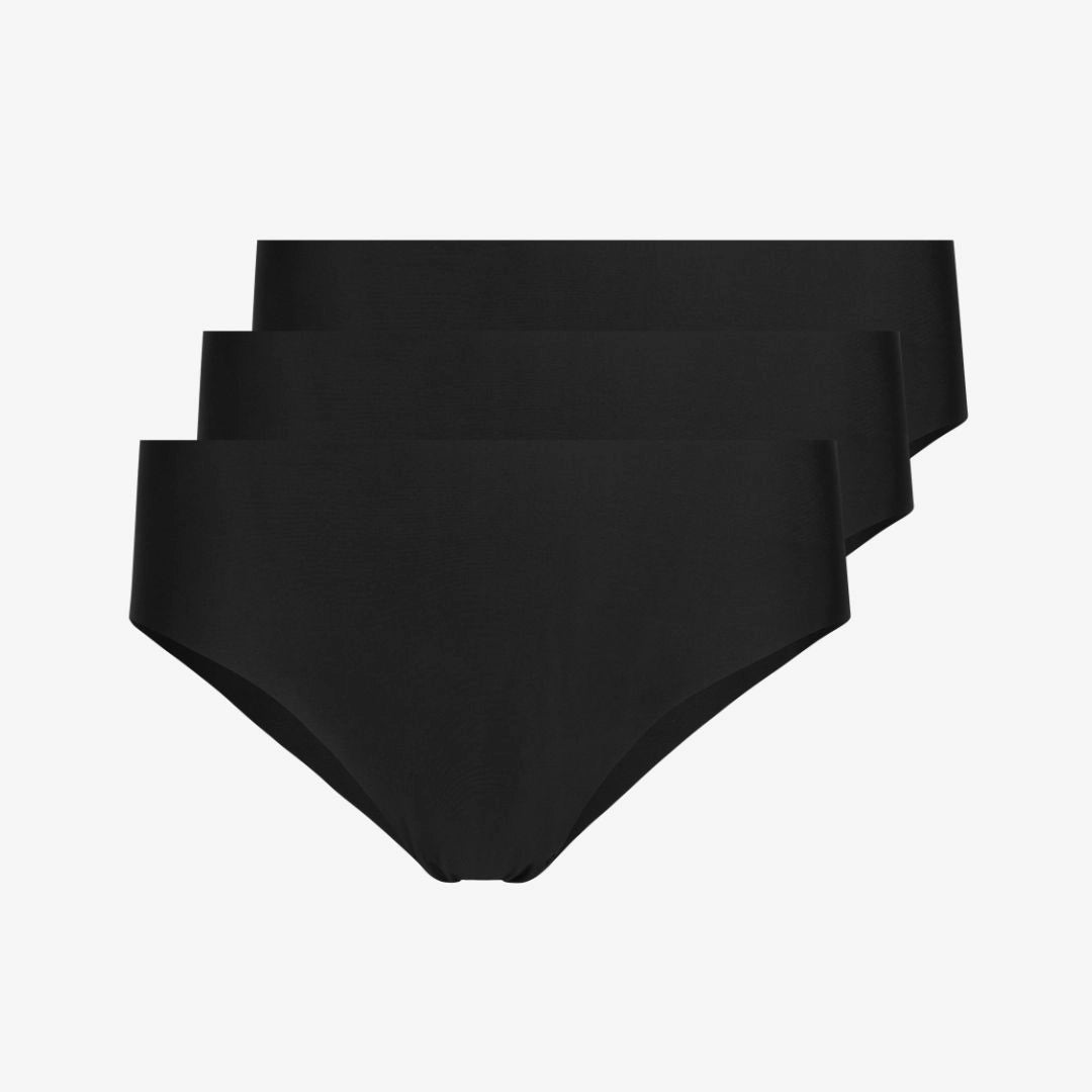 Microfiber High Waist Seamless Hipster | Schwarz – 11