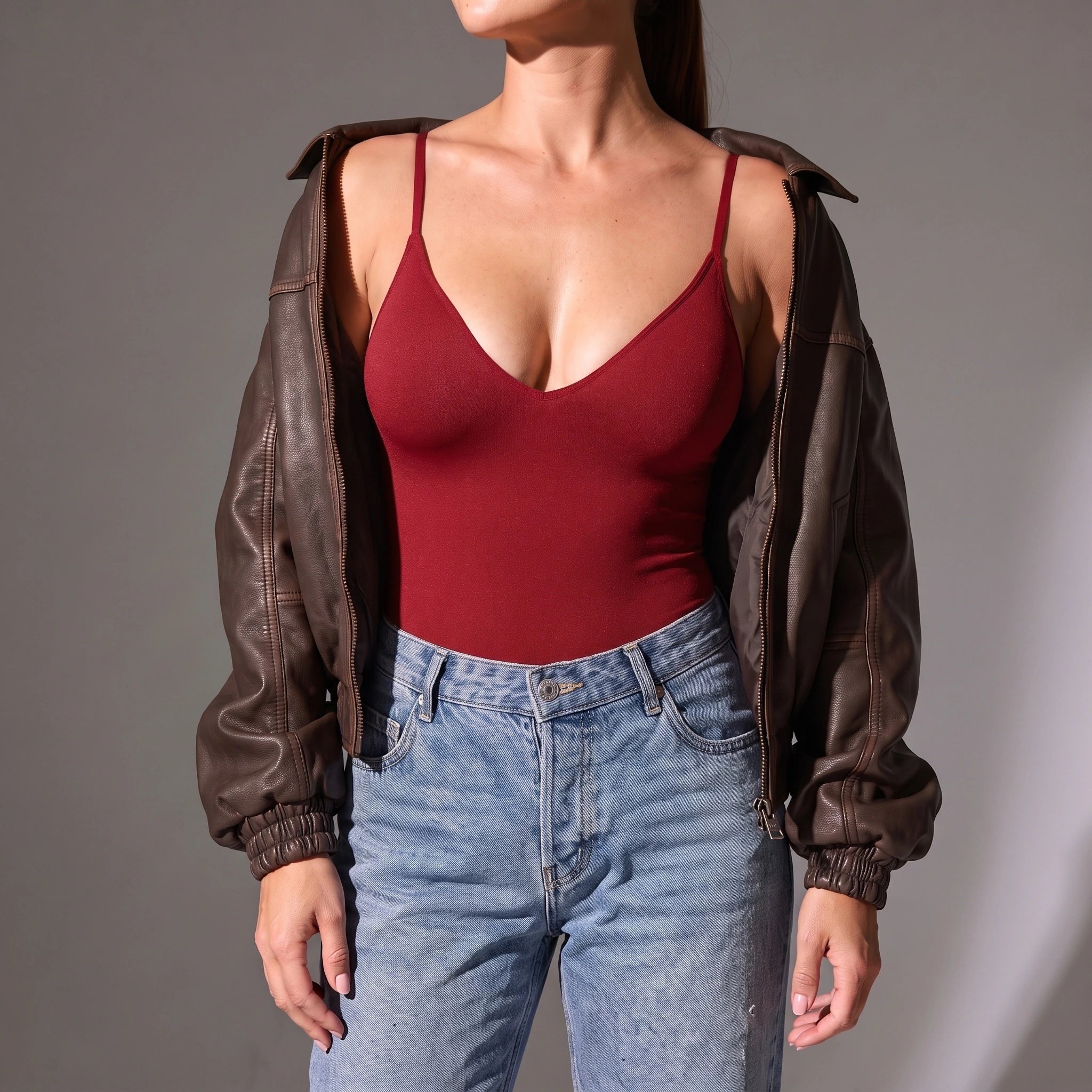 Seamless String Body mit Cups | Classic Red – 10